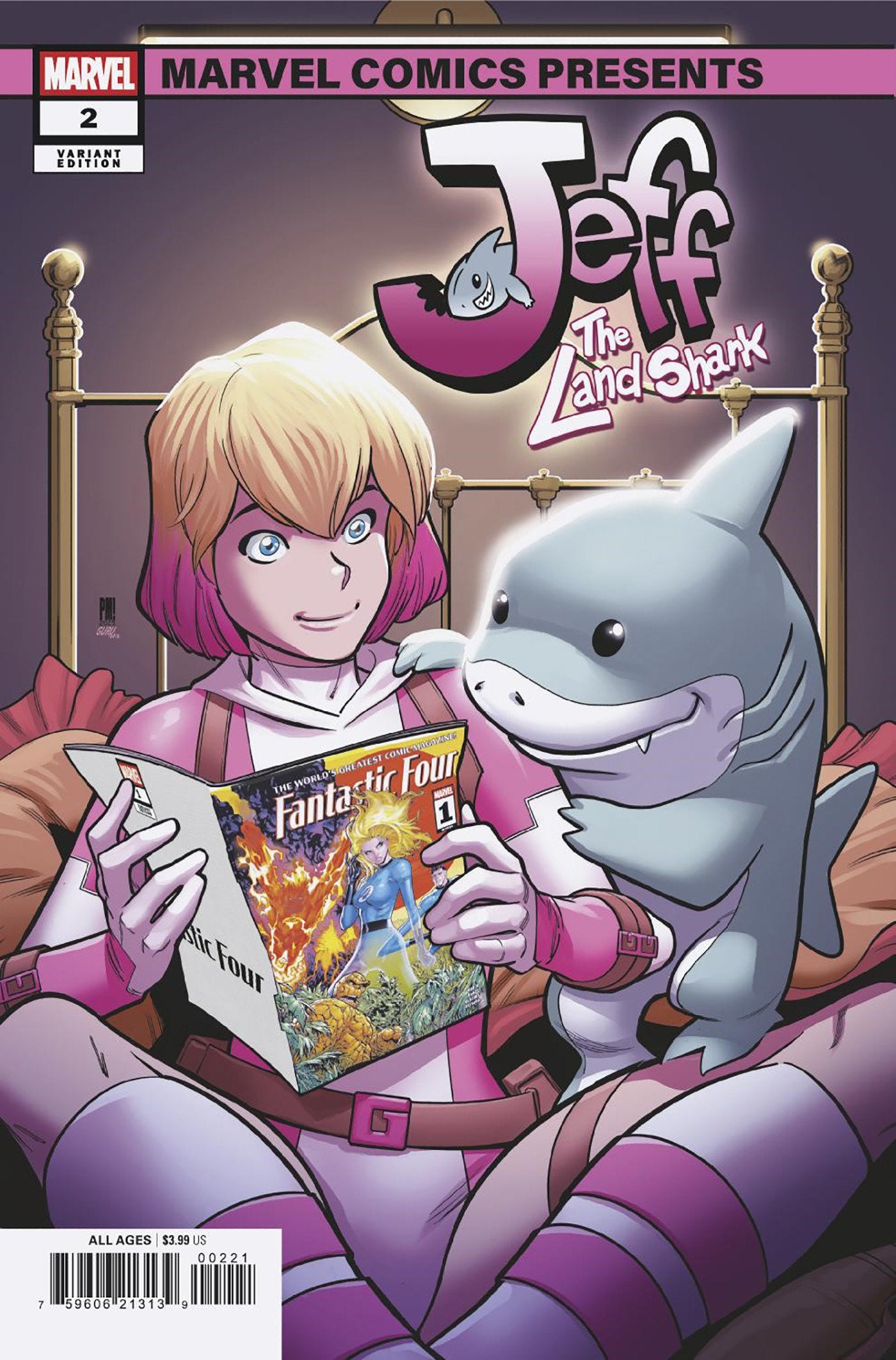 【FAB】フレッシュアンドブラッド　誰もが通った道【MARVEL】　2枚 JEFF THE LAND SHARK #2 PACO MEDINA MARVEL COMICS PRESENTS VARIANT -- [