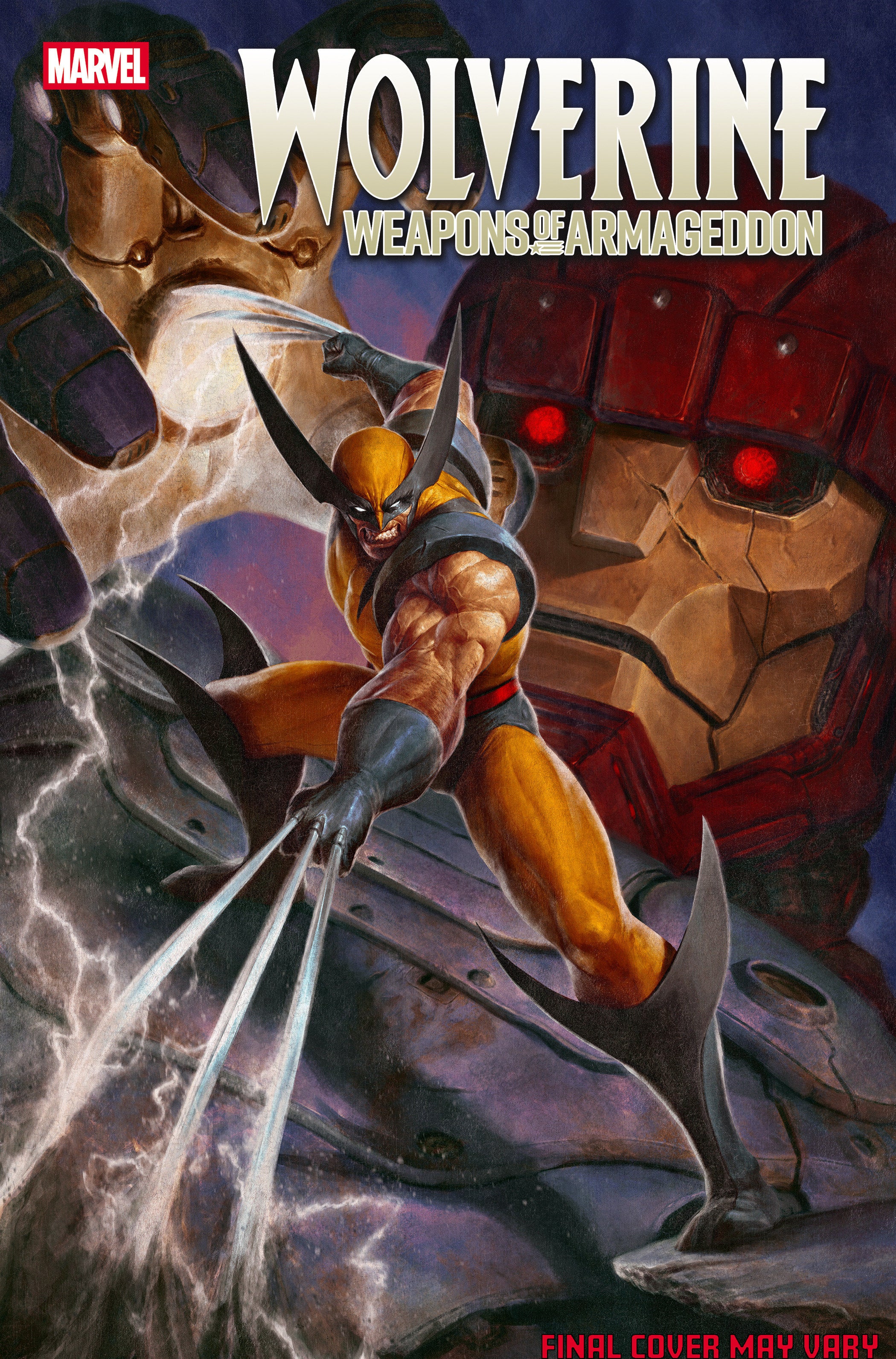 WOLVERINE: WEAPONS OF ARMAGEDDON #1 DAVE RAPOZA VARIANT -- [Expected I