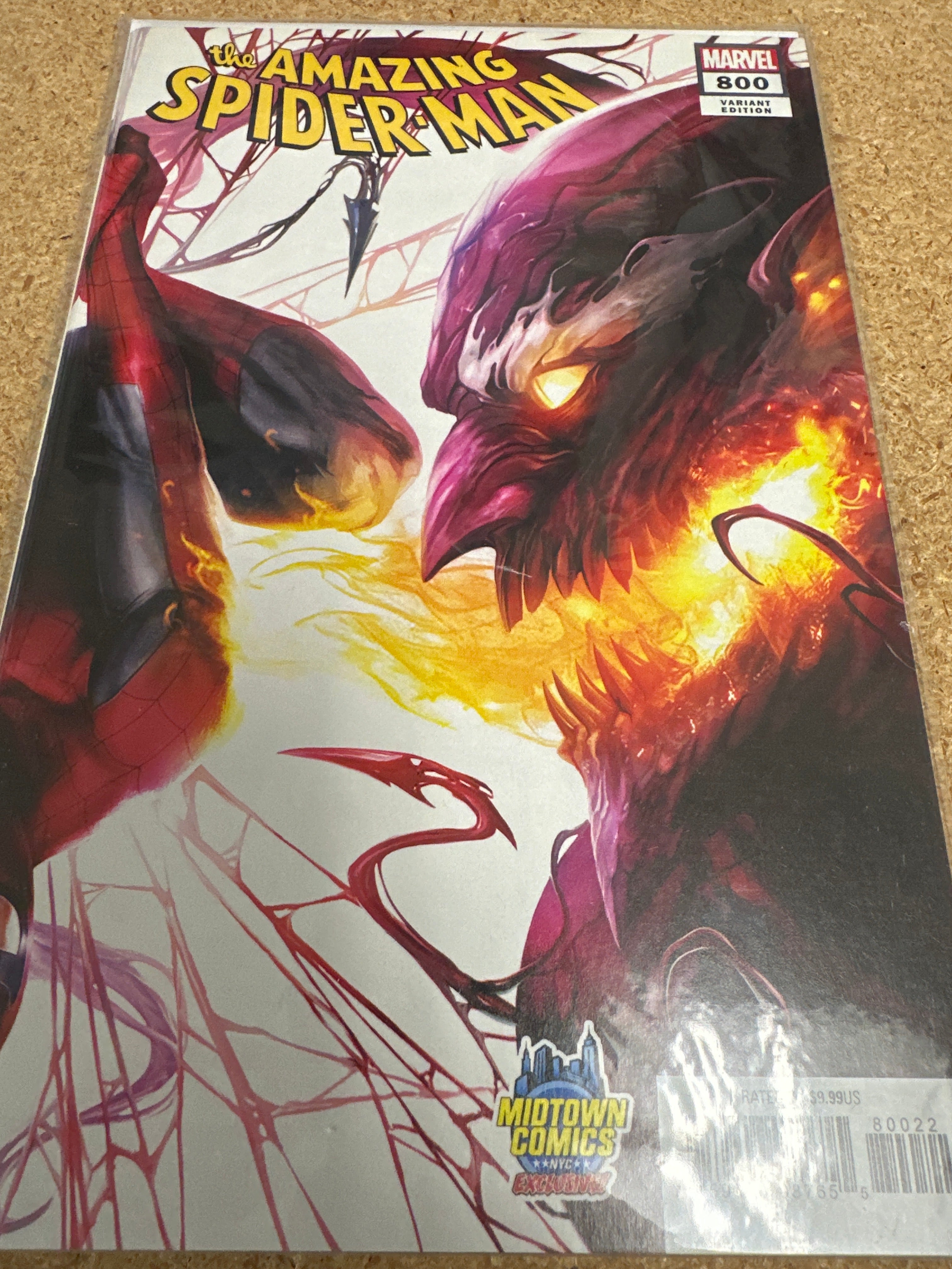 AMAZING SPIDER-MAN #800 FRANCESCO MATTINA EXCLUSIVE VARIANT (M237)
