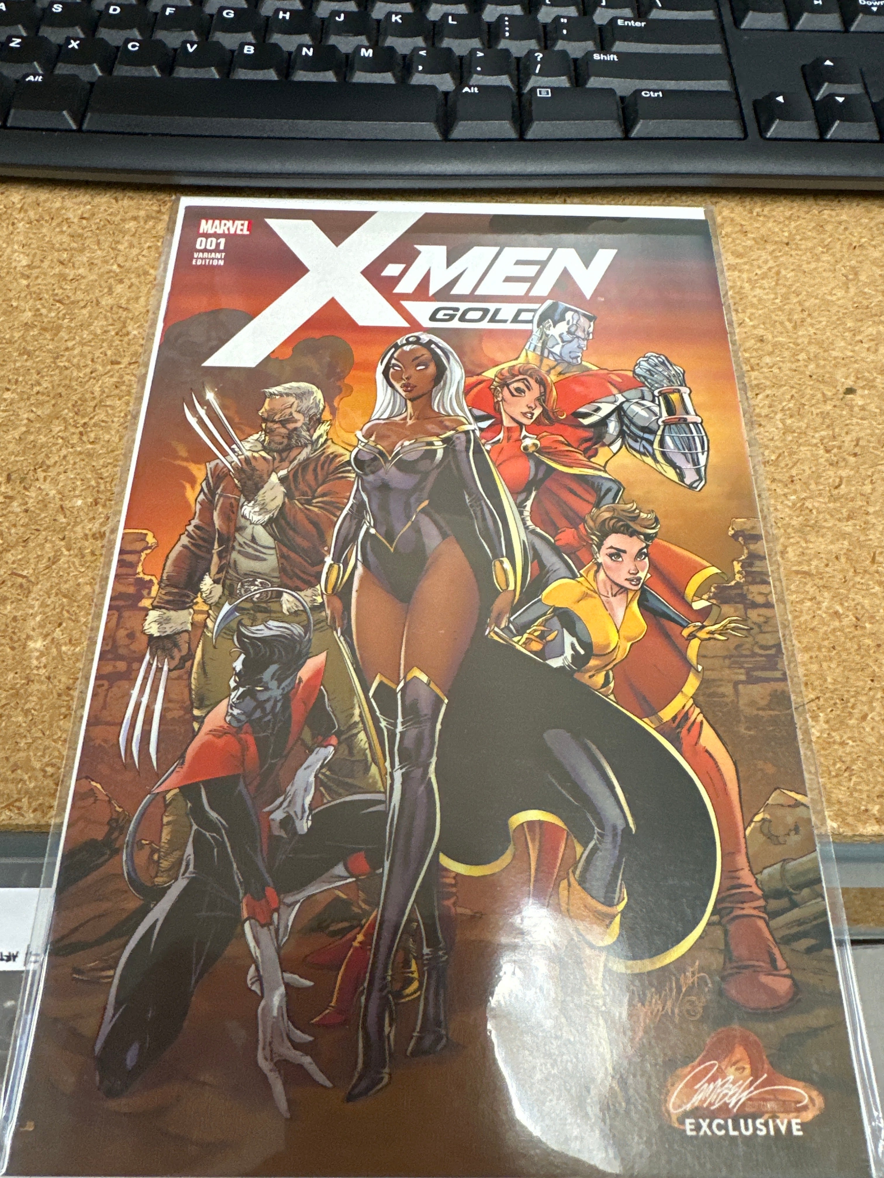 X-men Gold #1 variant cover A by J Scott Campbell(M205)