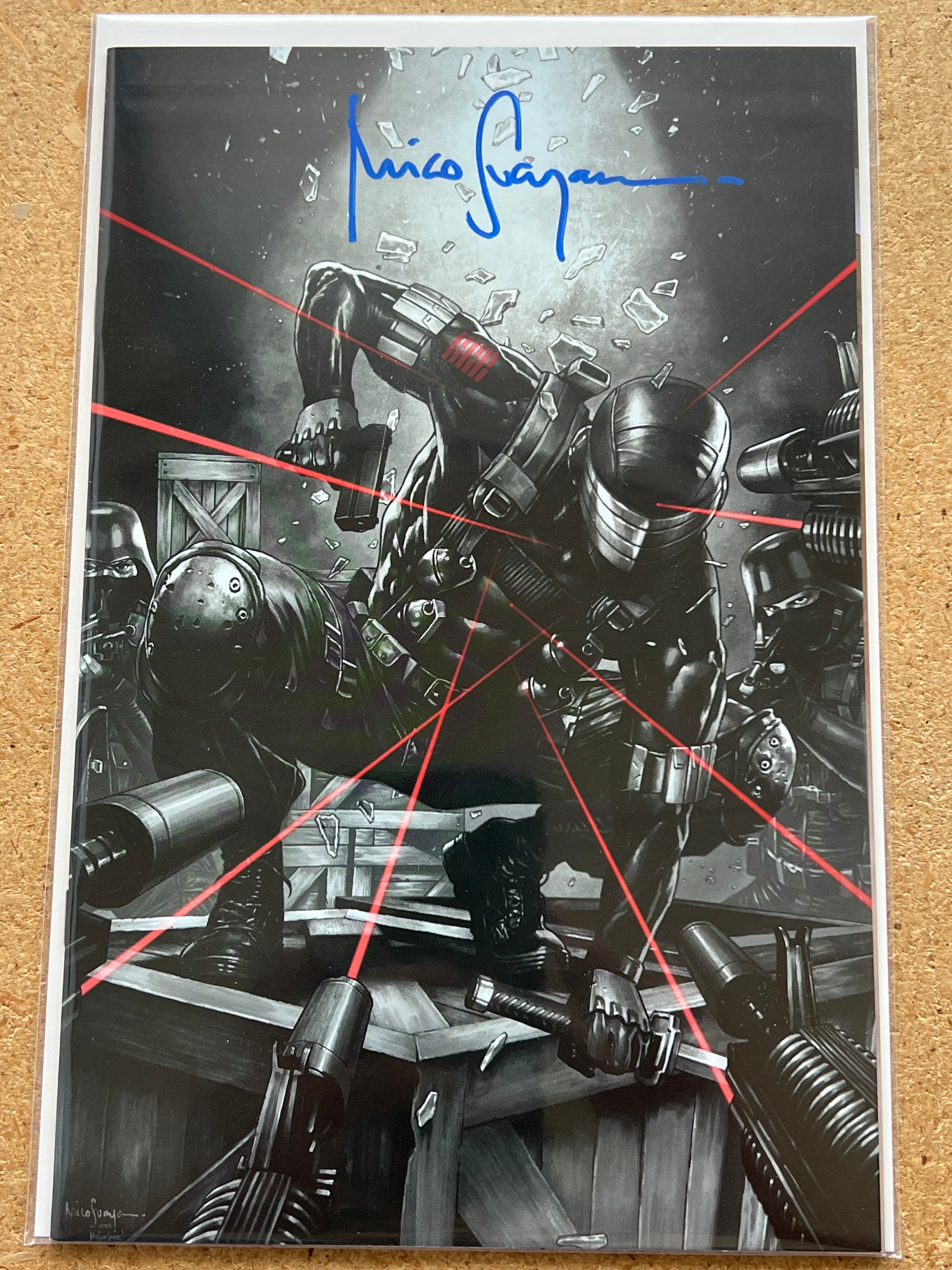 EXTREME CARNAGE #1 ALPHA VIRGIN SIGNED BY MICO SUAYAN WITH COA (SS2)