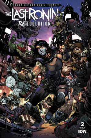 Teenage Mutant Ninja Turtles: The Last Ronin II--Re-Evolution #2 Cover A (Escorzas) - 06/19/24