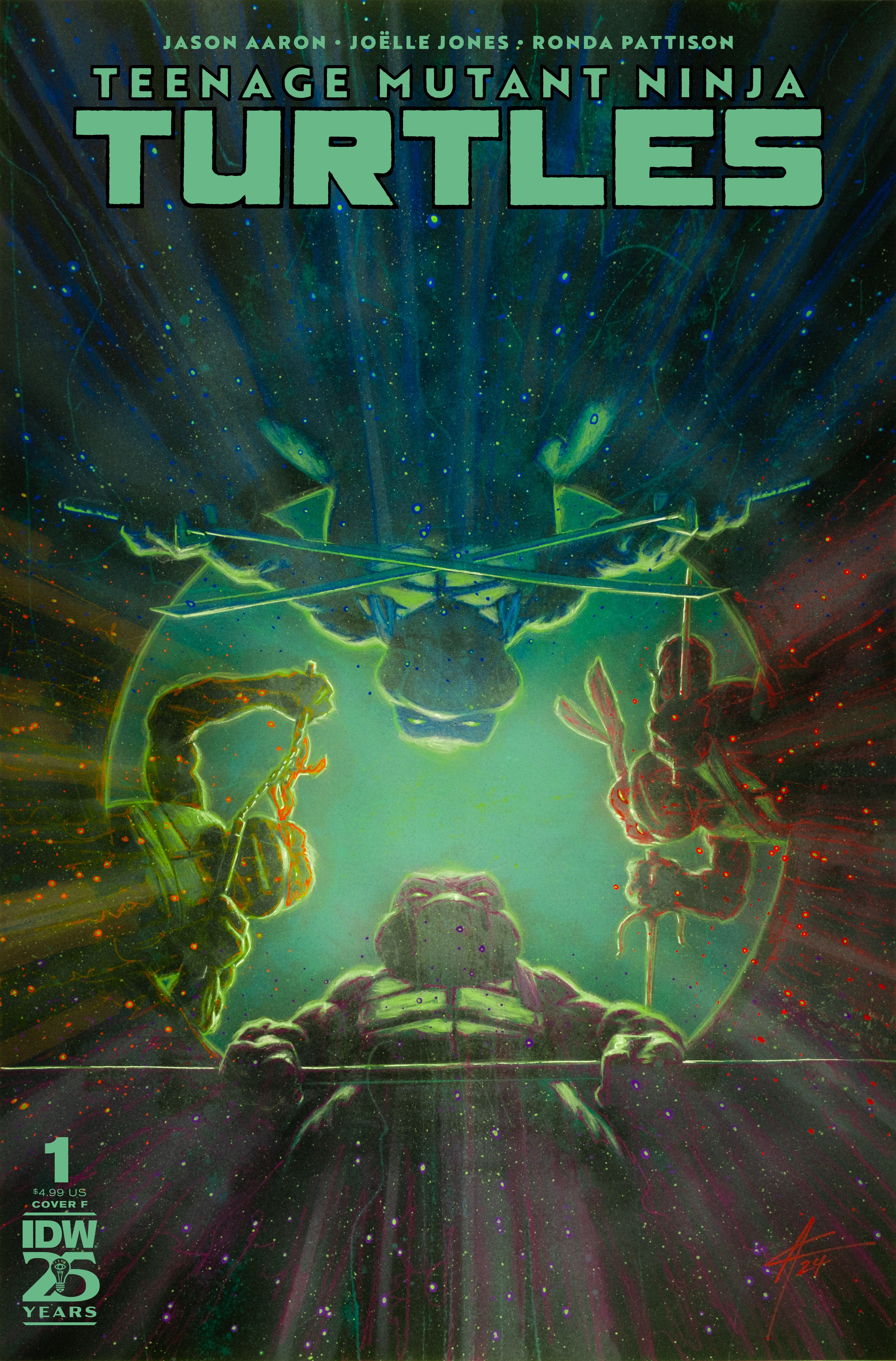 Teenage Mutant Ninja Turtles (2024) #1 Variant F (Campbell) --EXP INST