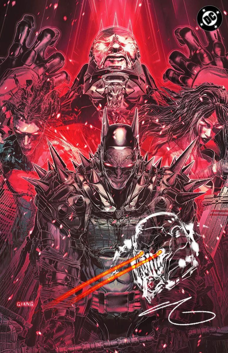 DC ALL IN SAGA DARKSEID VS THE WORLD #1 JOHN GIANG EXCLUSIVE VARIANT COVERS (RAW EDITION)