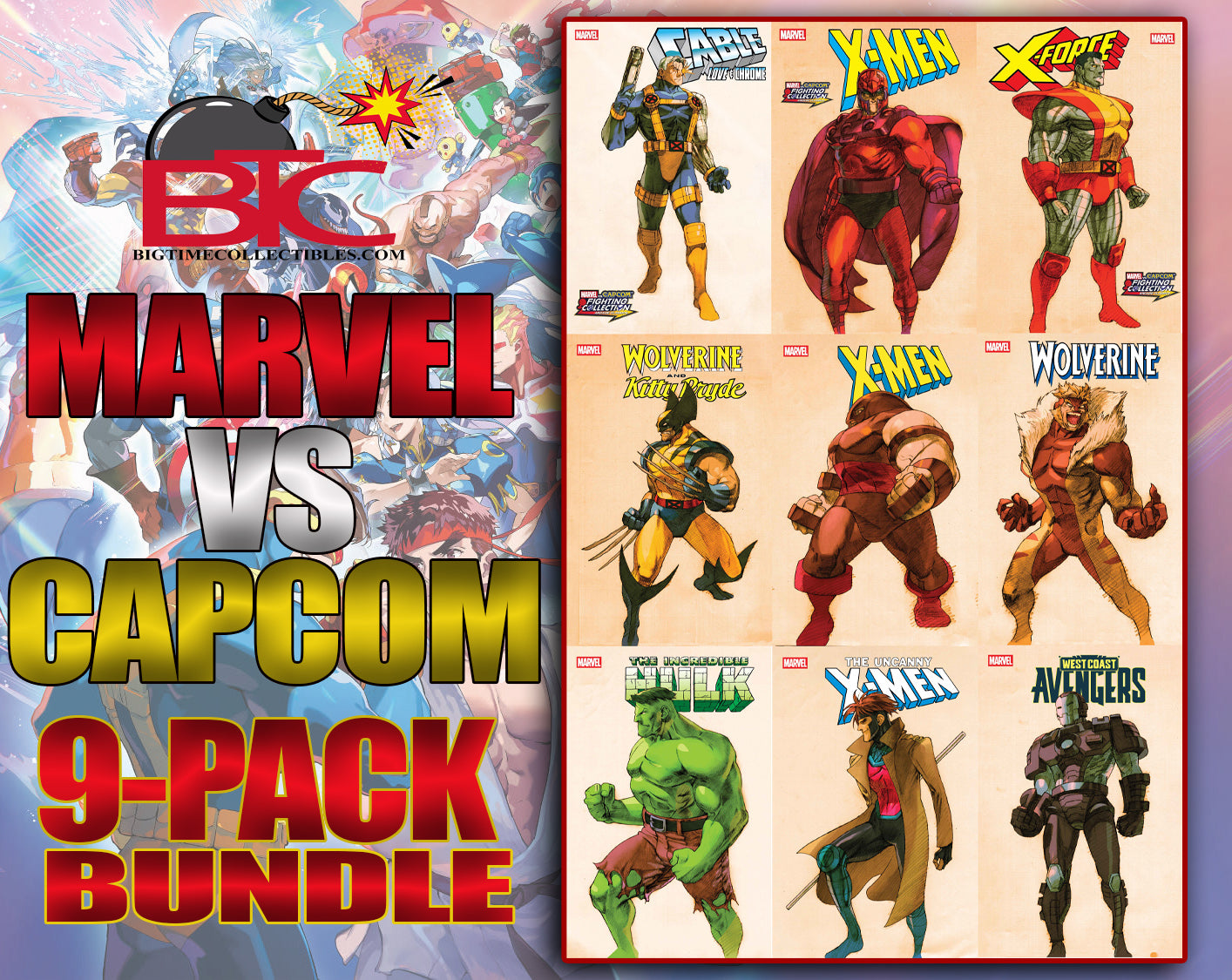 MARVEL VS CAPCOM 9-PACK ULTIMATE BUNDLE -04/30/25(CB97)(CB98)