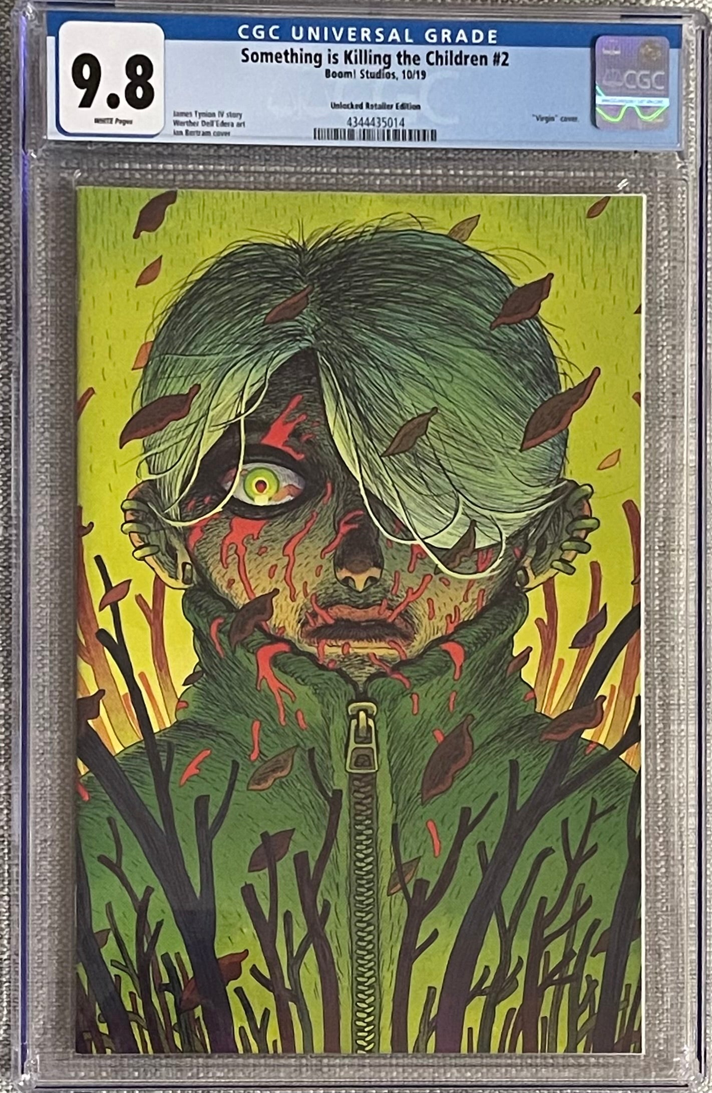 BOOM! SOMETHING IS KILLING THE CHILDREN #2 CGC 9.8 FOC hot Virgin