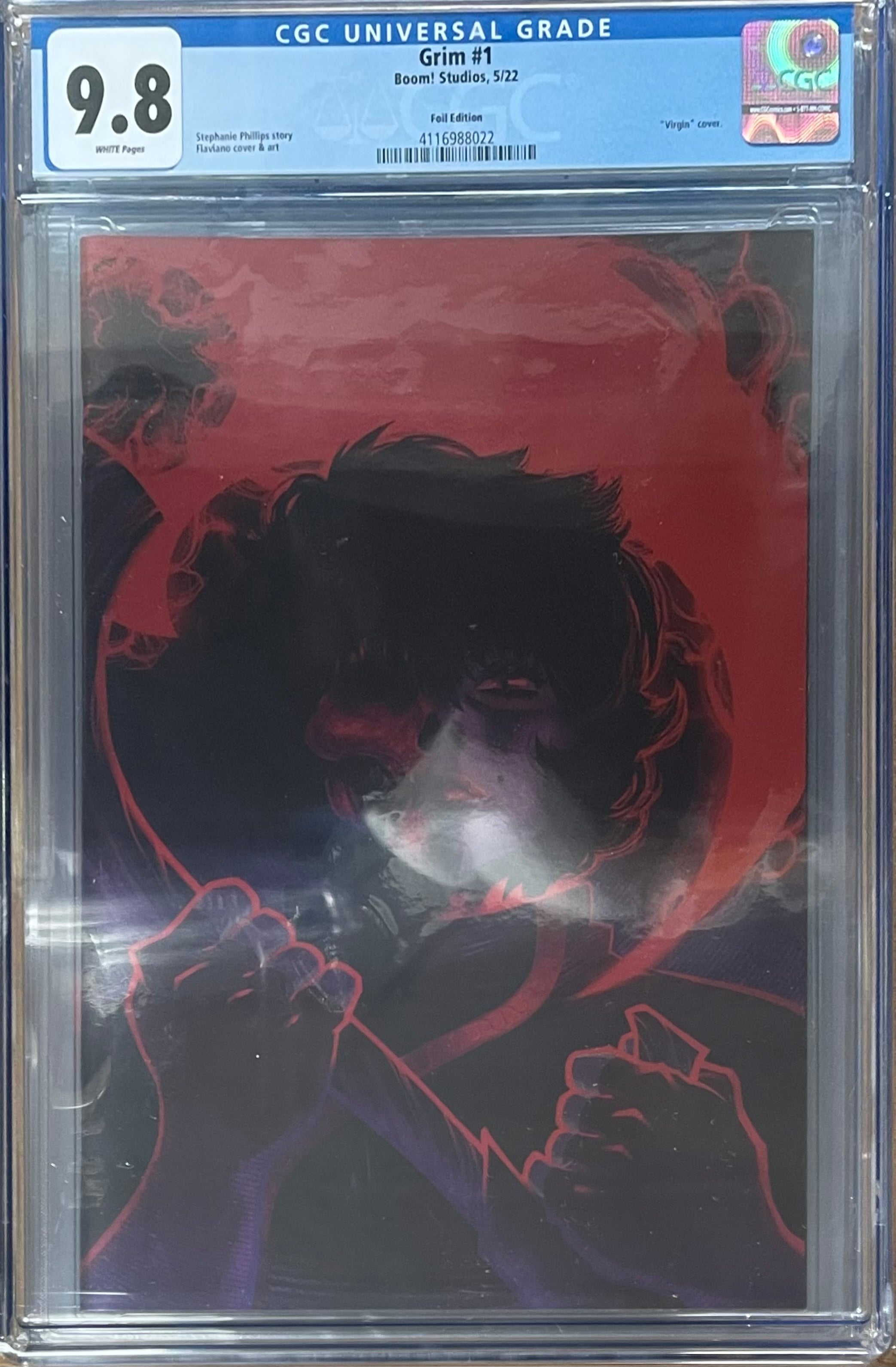 GRIM #1 FOIL EDITION CGC 9.8 (INSTOCK) C34