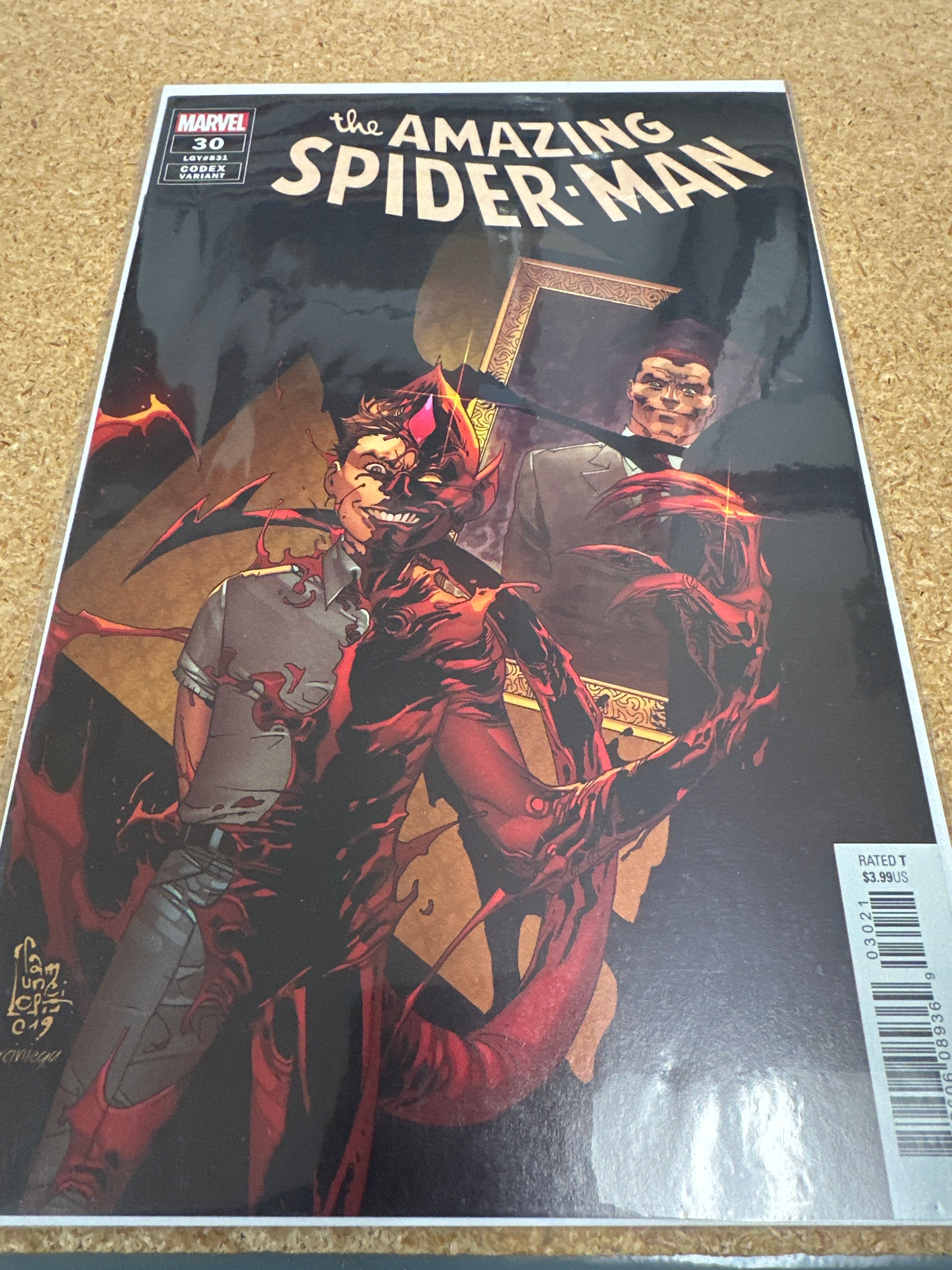AMAZING SPIDER-MAN #30 CODEX VARIANT(CB65)