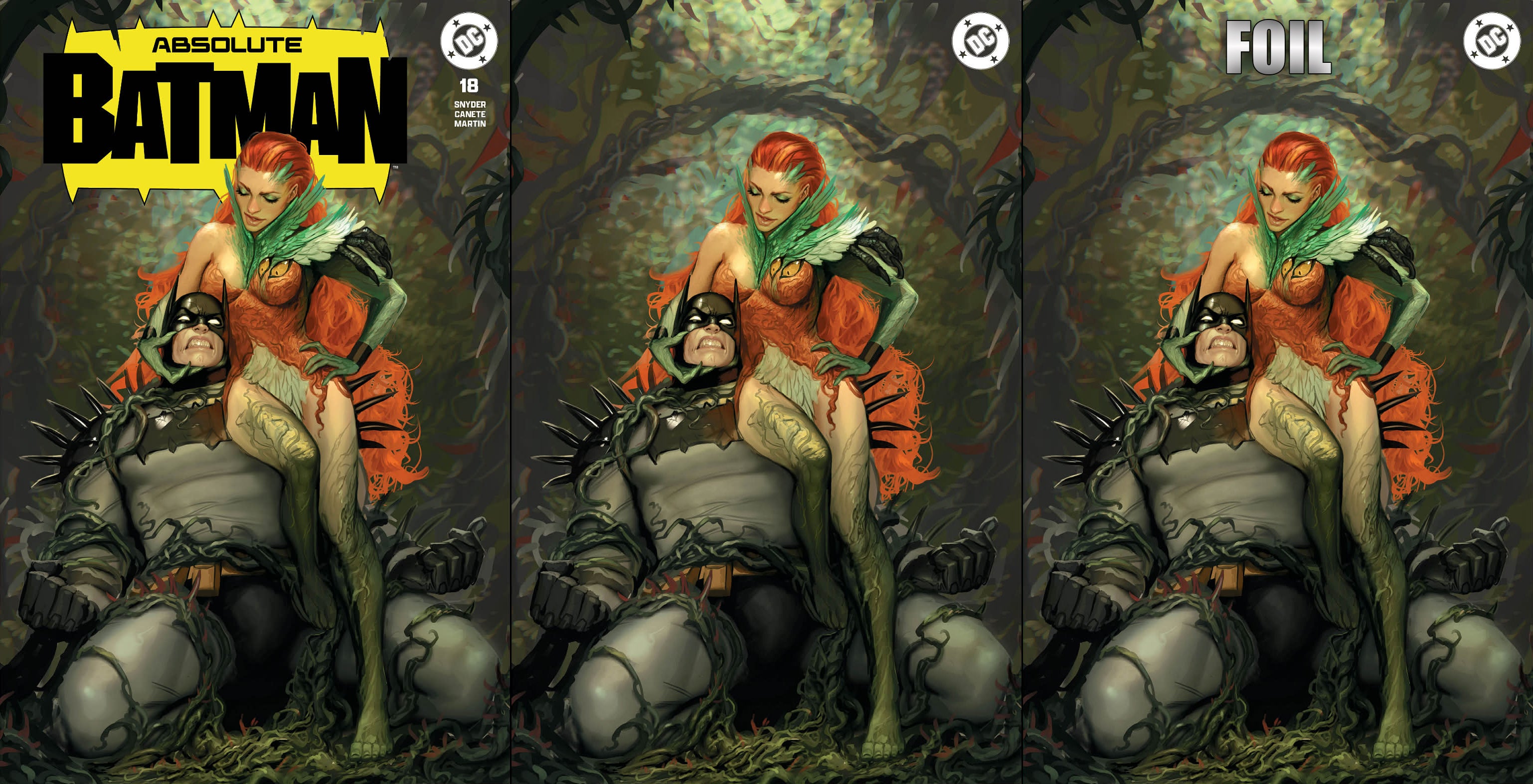 ABSOLUTE BATMAN #18 STJEPAN SEJIC EXCLUSIVE VARIANT COVERS