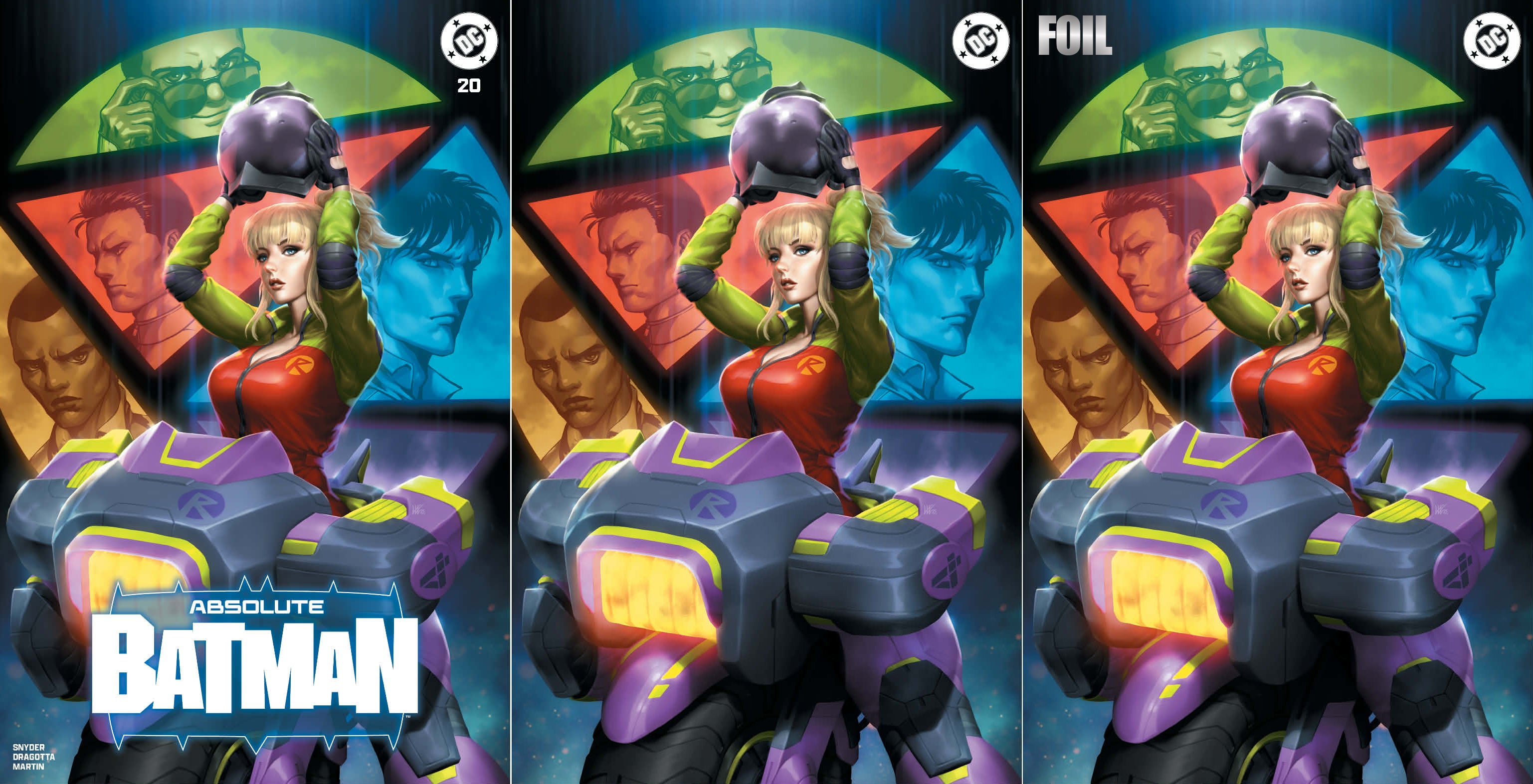 ABSOLUTE BATMAN #20 KENDRICK LIM EXCLUSIVE VARIANT COVERS
