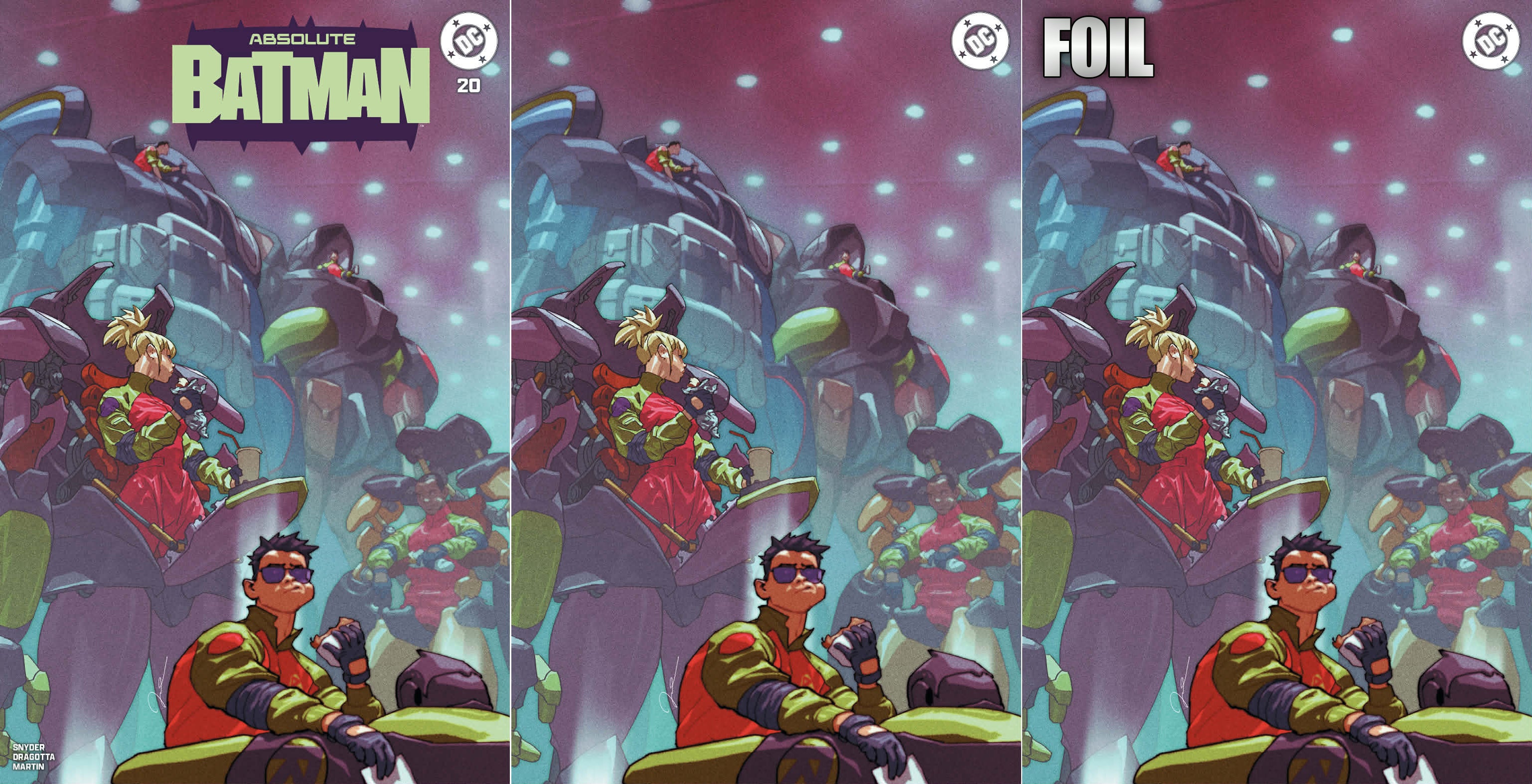 ABSOLUTE BATMAN #20 GERALD PAREL EXCLUSIVE VARIANT COVERS