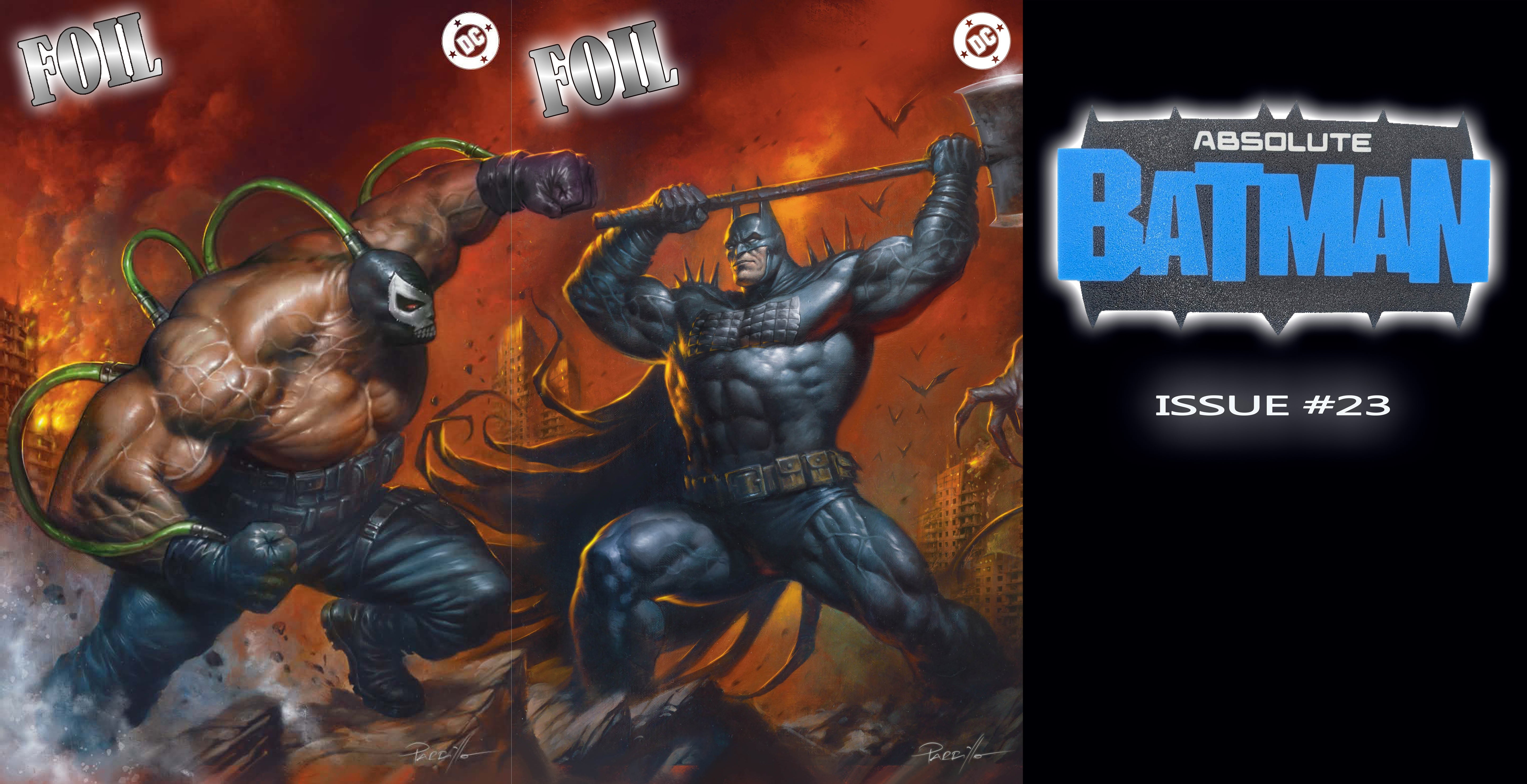 ABSOLUTE BATMAN #22 LUCIO PARRILLO SDCC EXCLUSIVE VARIANT COVERS (CONNECTS TO ISSUE #21 & #23)