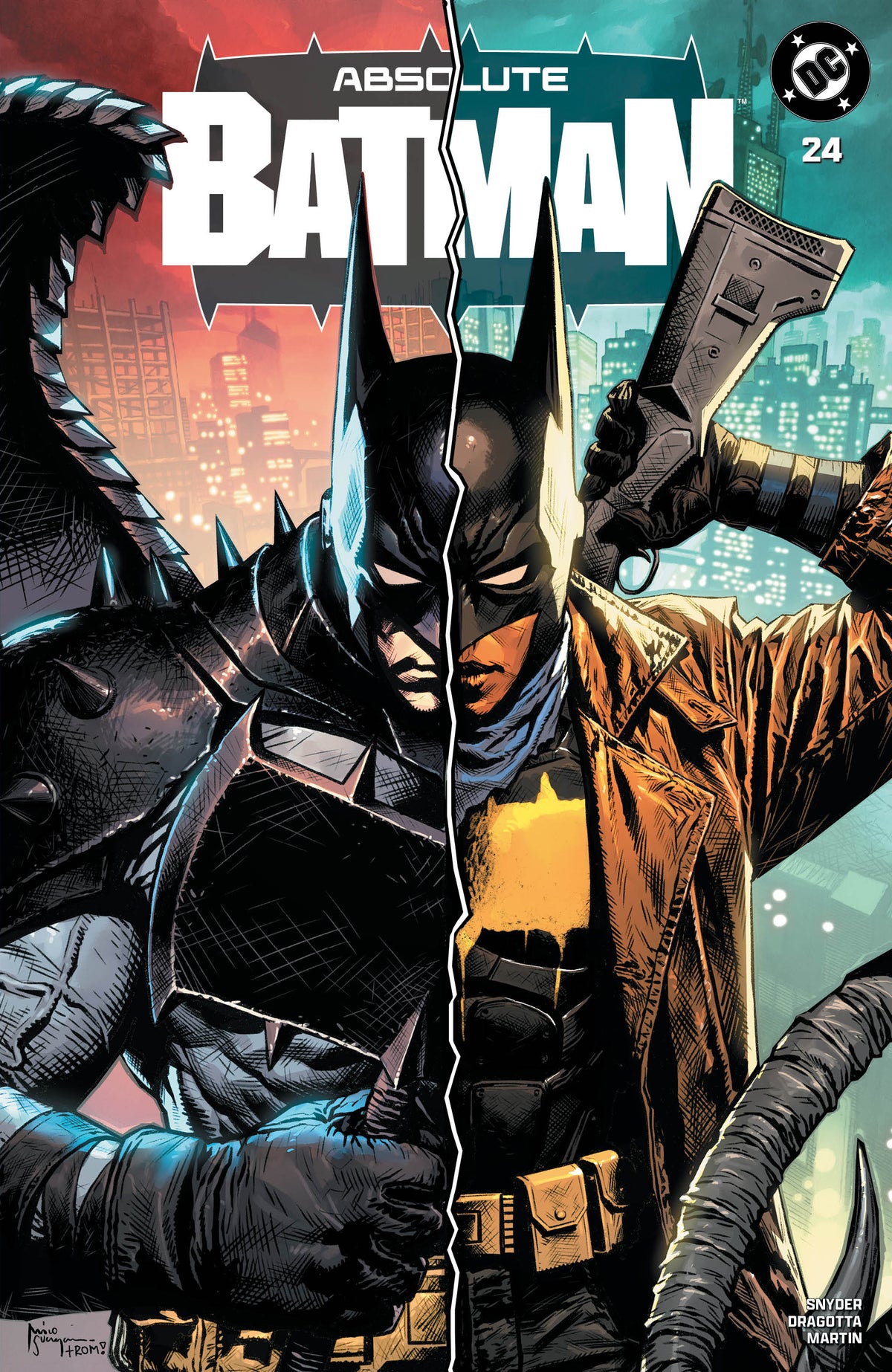 ABSOLUTE BATMAN #24 MICO SUAYAN NYCC EXCLUSIVE VARIANT COVERS