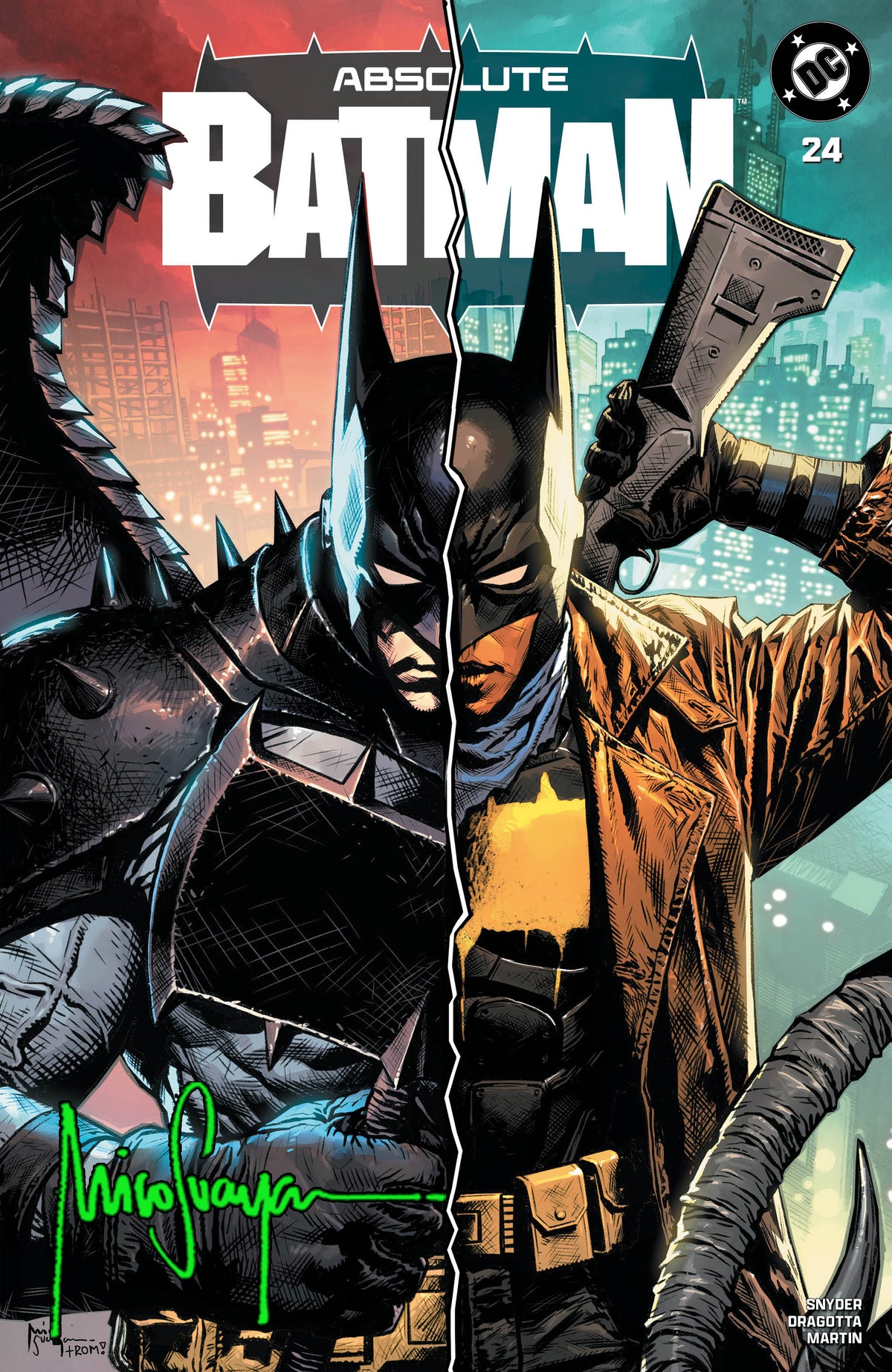 ABSOLUTE BATMAN #24 MICO SUAYAN NYCC EXCLUSIVE VARIANT COVERS