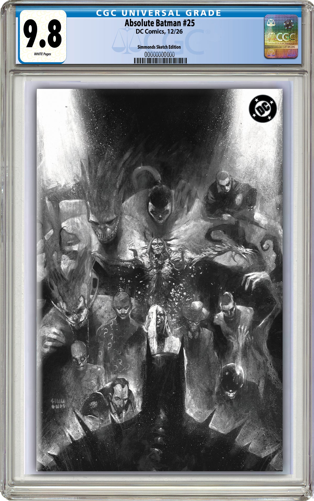 ABSOLUTE BATMAN #25 MARTIN SIMMONDS EXCLUSIVE VARIANT COVERS
