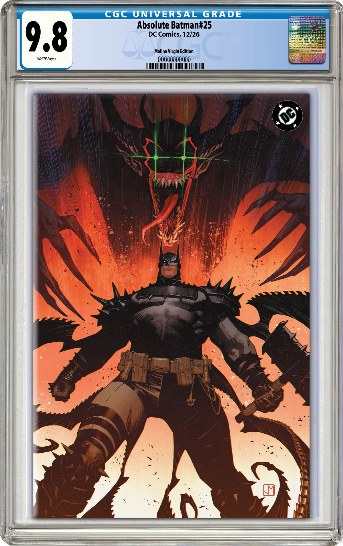 ABSOLUTE BATMAN #25 JORGE MOLINA SGCC EXCLUSIVE VARIANT COVERS