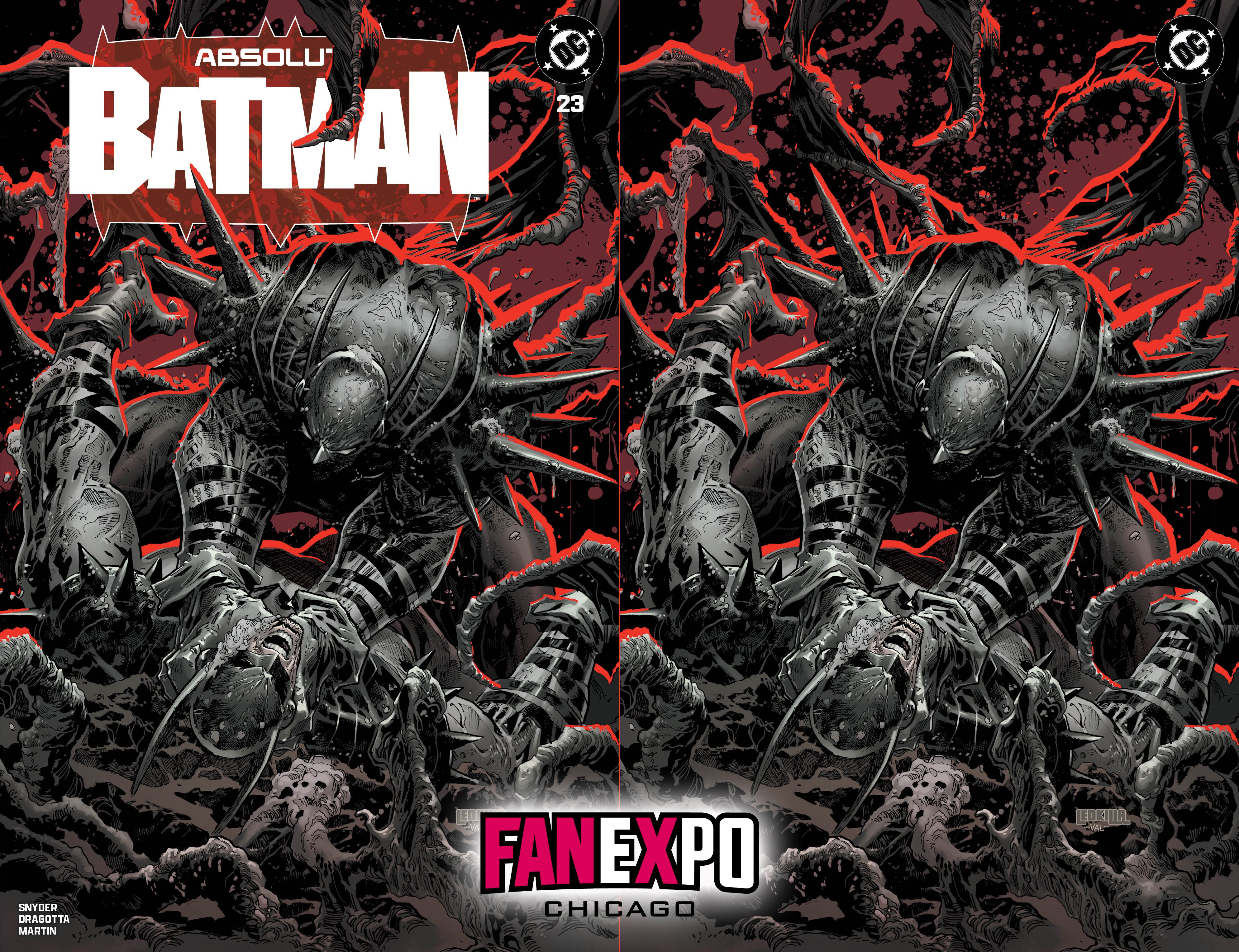 ABSOLUTE BATMAN #23 KEN LASHLEY FANEXPO CHICAGO EXCLUSIVE VARIANT COVE