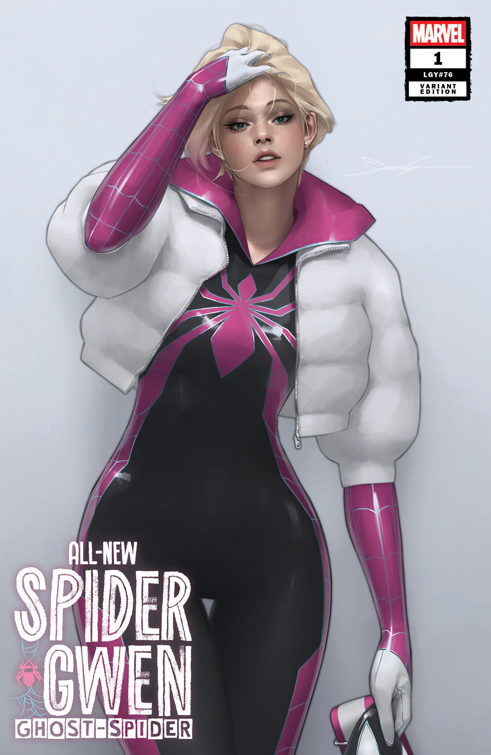 ALL-NEW SPIDER-GWEN: THE GHOST-SPIDER #1 JEEHYUNG LEE FANEXPO CHICAGO EXCLUSIVE VARIANT COVER OPTIONS