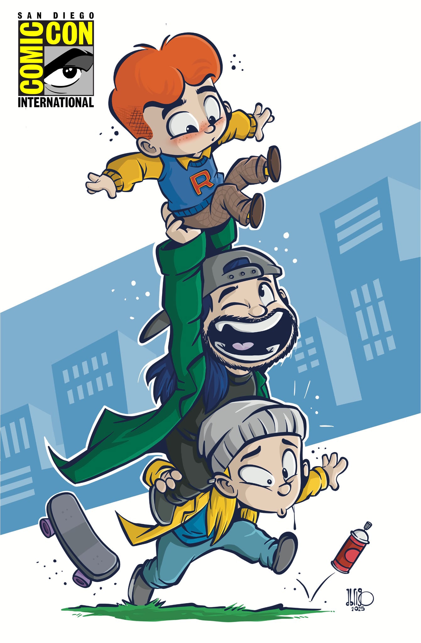 ARCHIE MEETS JAY AND SILENT BOB #1 FREELY ABRIGO SDCC EXCLUSIVE VIRGIN EDITION. LIMITED TO 200 W/COA