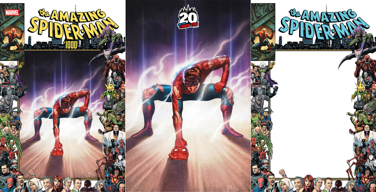AMAZING SPIDER-MAN #1000 MICO SUAYAN NYCC EXCLUSIVE VARIANT COVERS (RAW OPTIONS)