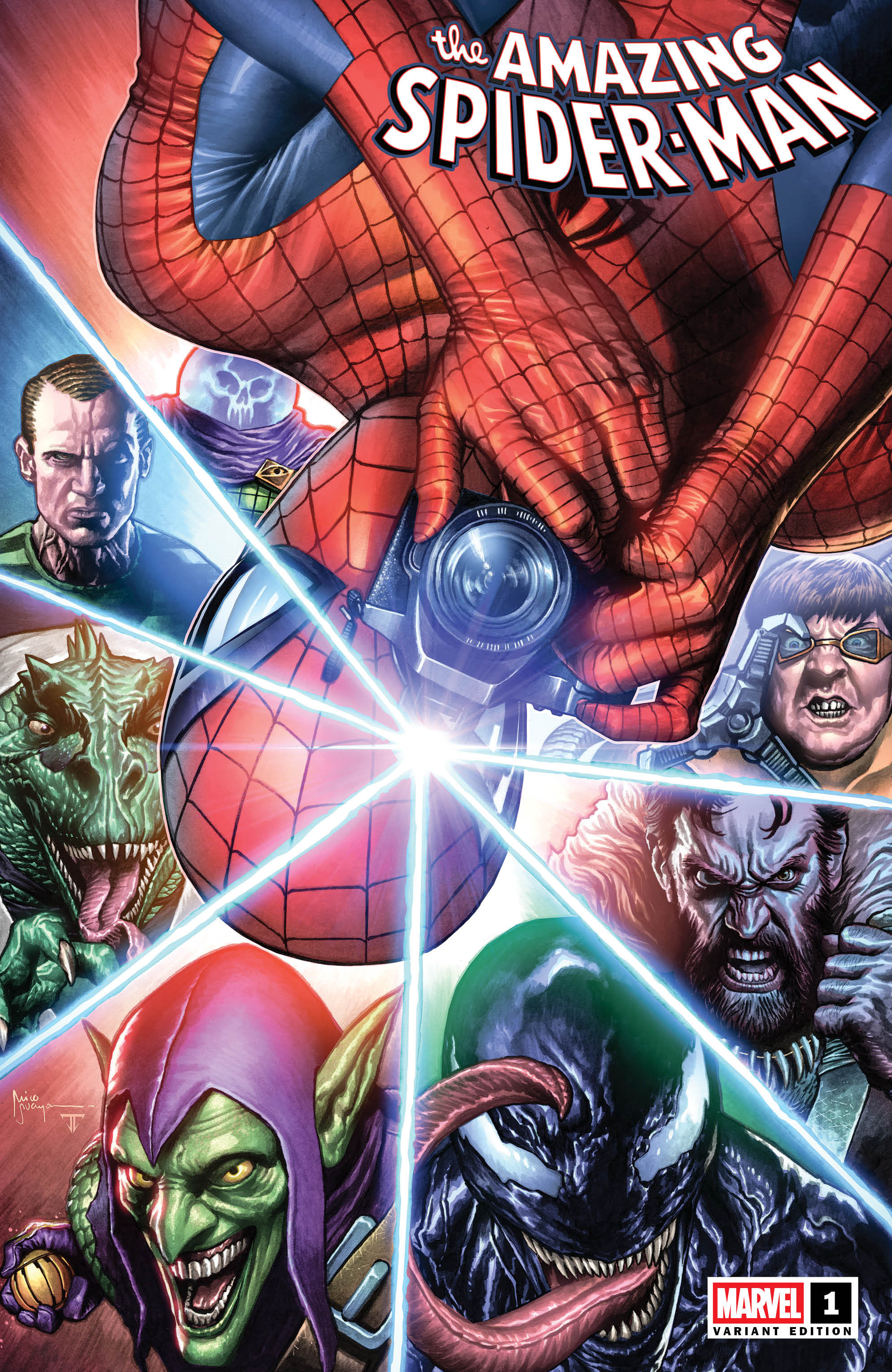 AMAZING SPIDER-MAN #1 MICO SUAYAN C2E2 EXCLUSIVE "SNAPSHOT!!!" VARIANT OPTIONS  04-09-25