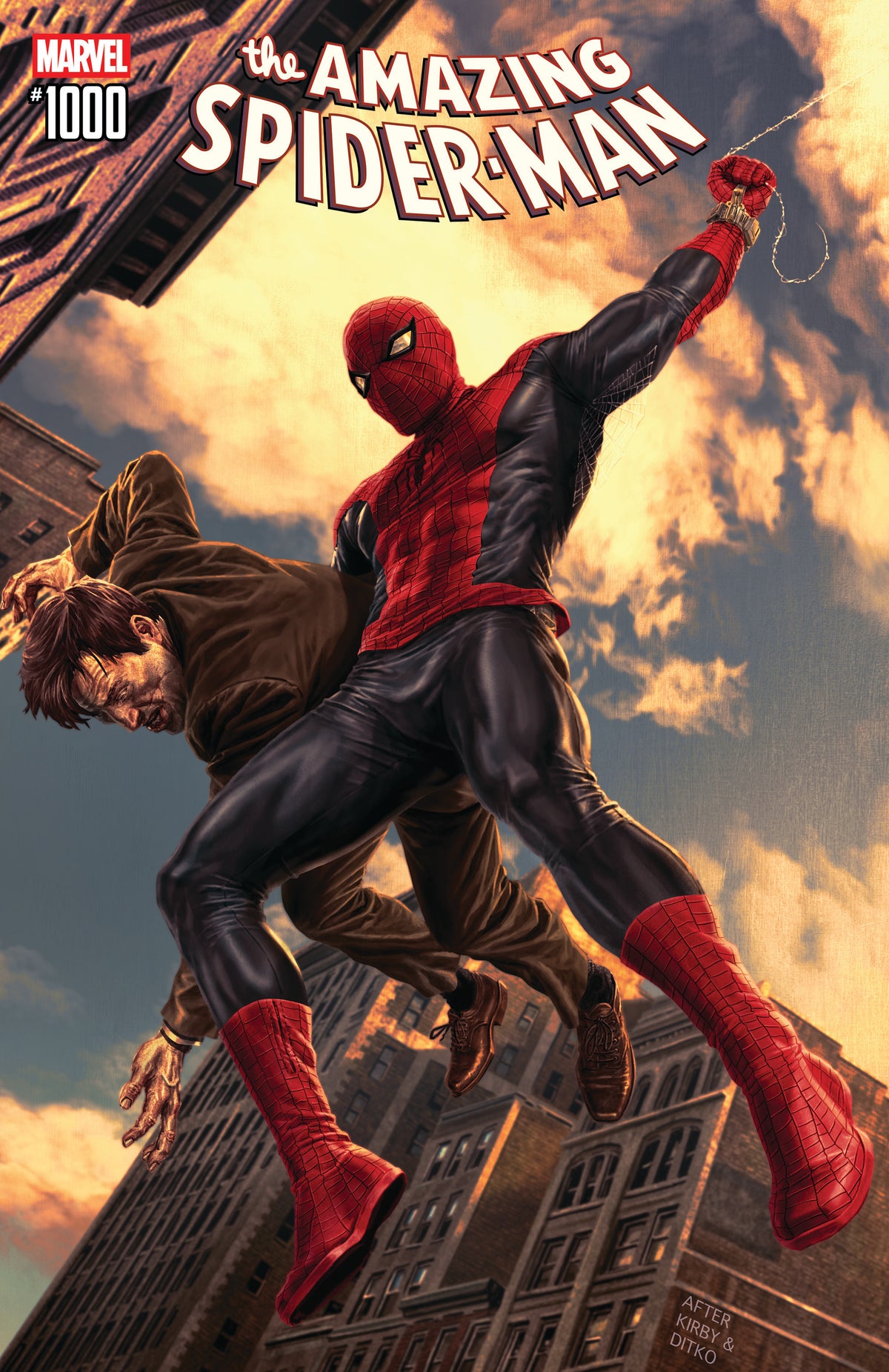 AMAZING SPIDER-MAN #1000 LEE BERMEJO NYCC EXCLUSIVE VARIANT COVER