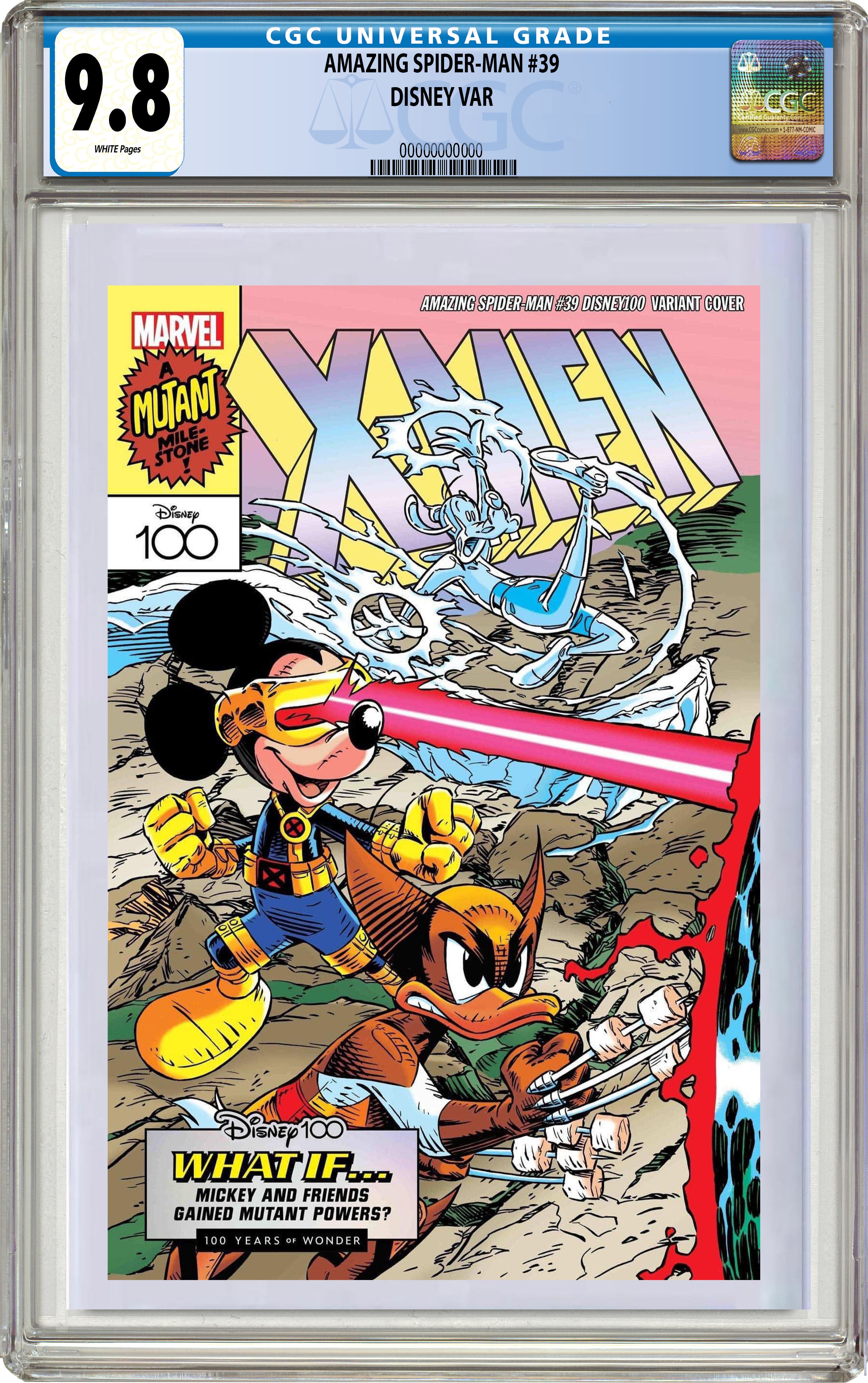 AMAZING SPIDER-MAN 39 DISNEY100 VARIANT - 12/06/23 - CGC 9.8 (INSTOCK) C28