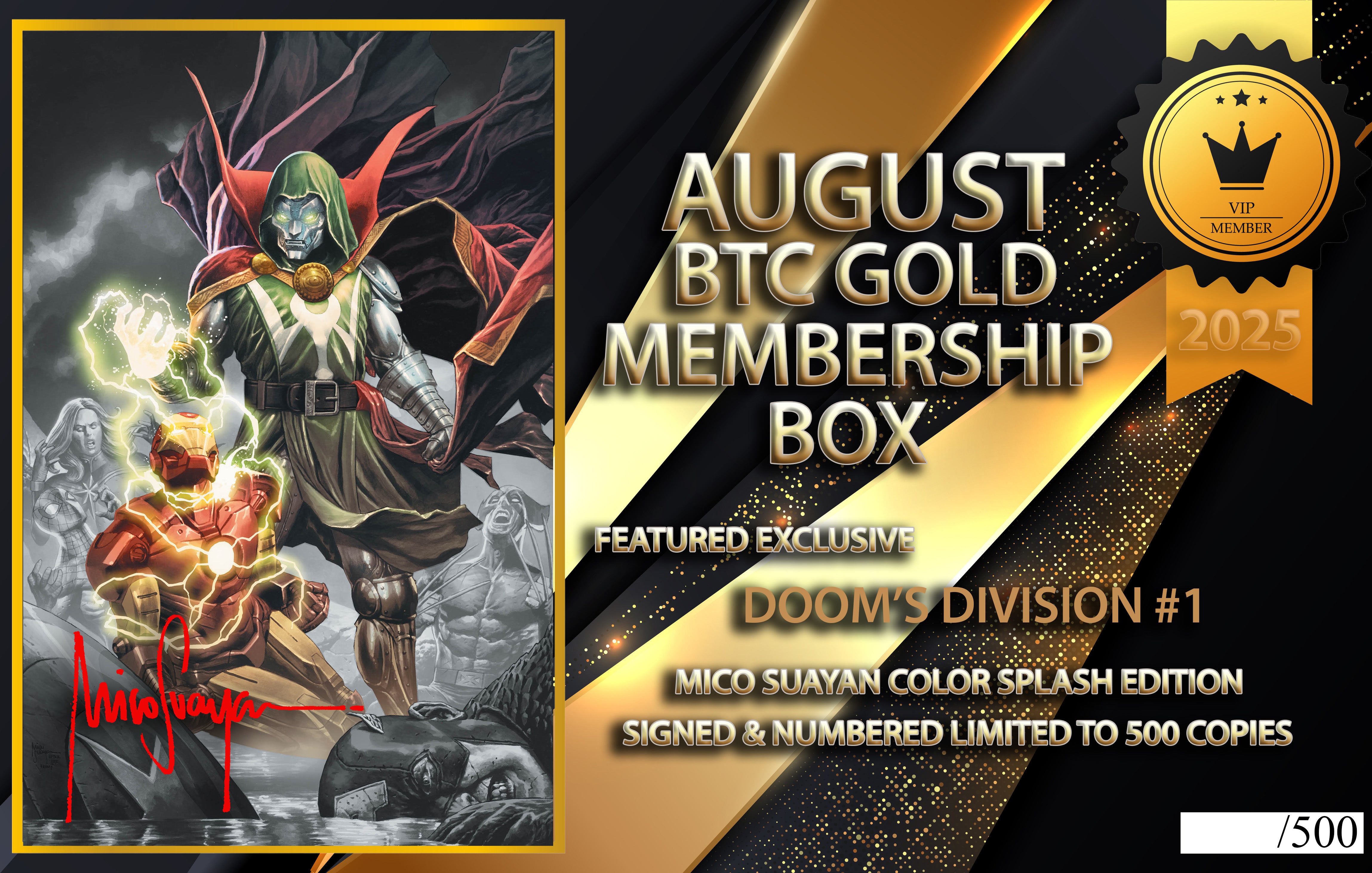 BTC GOLD MEMBERSHIP BOX