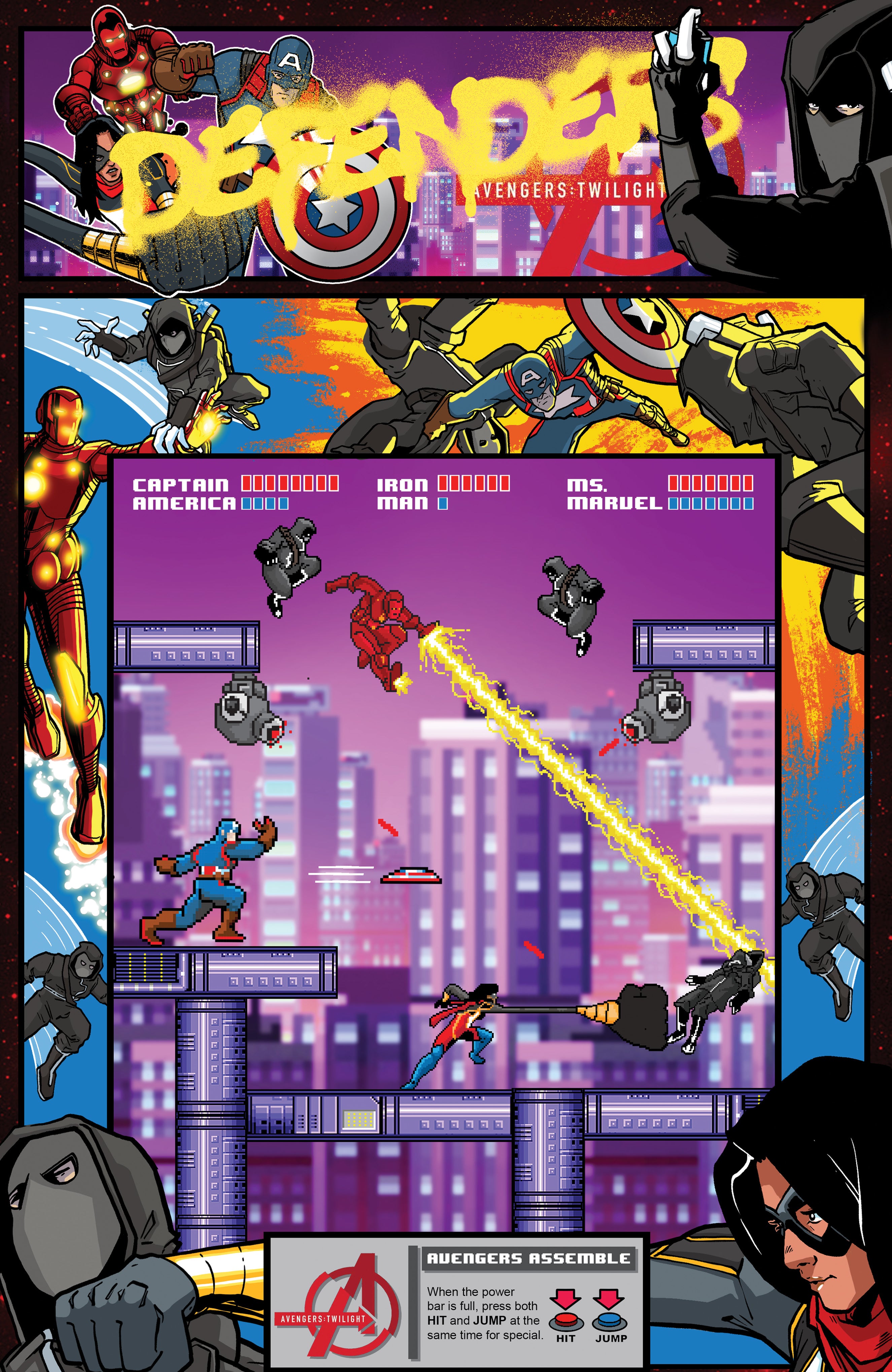 AVENGERS: TWILIGHT 1 MATTHEW WAITE 8-BIT GAMING EDITION - 01/17/24