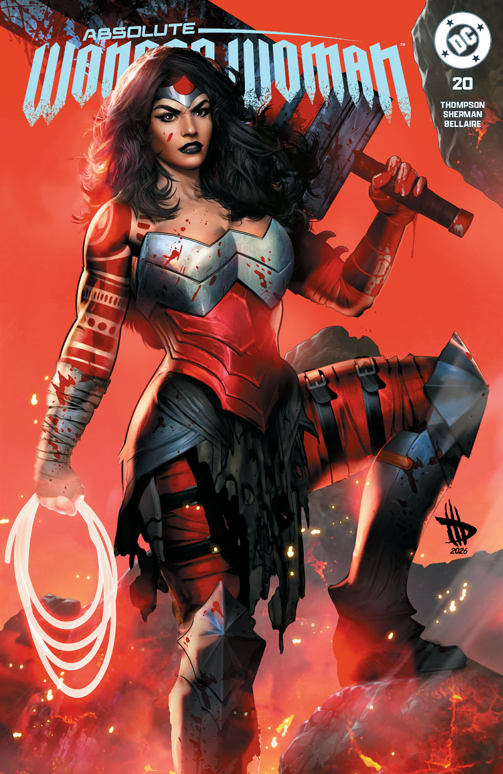 ABSOLUTE WONDER WOMAN #20 DAVE WILKINS EXCLUSIVE VARIANT COVERS