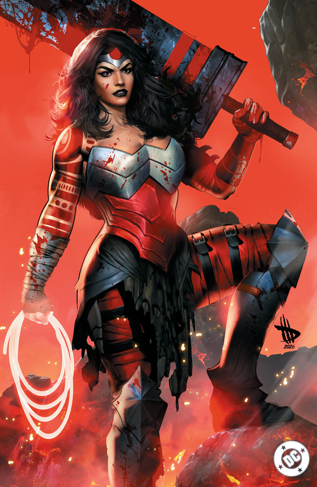 ABSOLUTE WONDER WOMAN #20 DAVE WILKINS EXCLUSIVE VARIANT COVERS