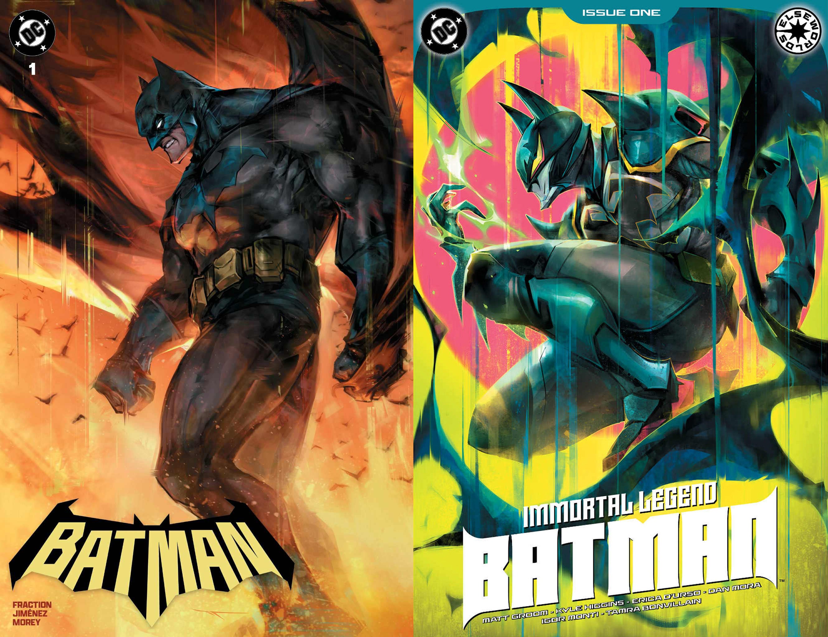 IMMORTAL LEGEND BATMAN #1 IVAN TAO EXCLUSIVE VARIANT COVER LIMITED TO 1000 PRINT RUN