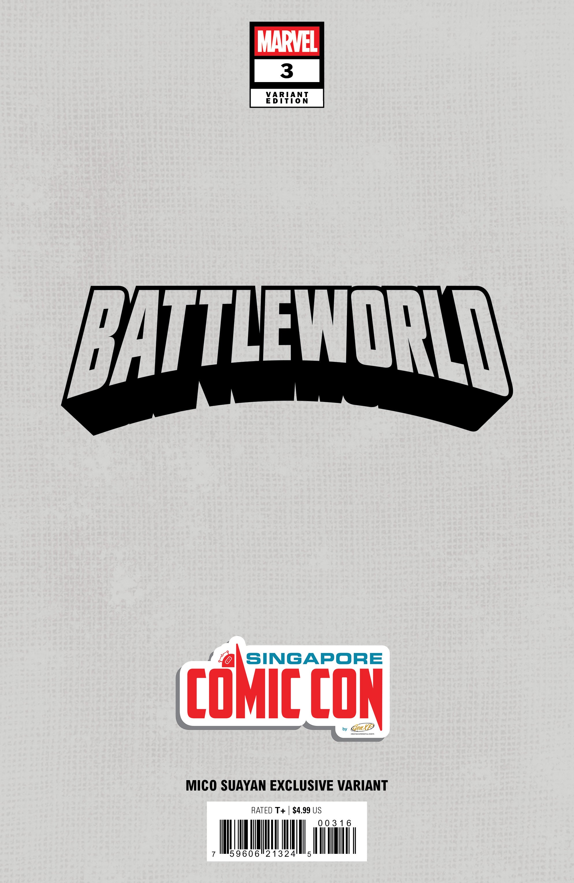 BATTLEWORLD #3 MICO SUAYAN SGCC EXCLUSIVE TORMENT VARIANT COVERS