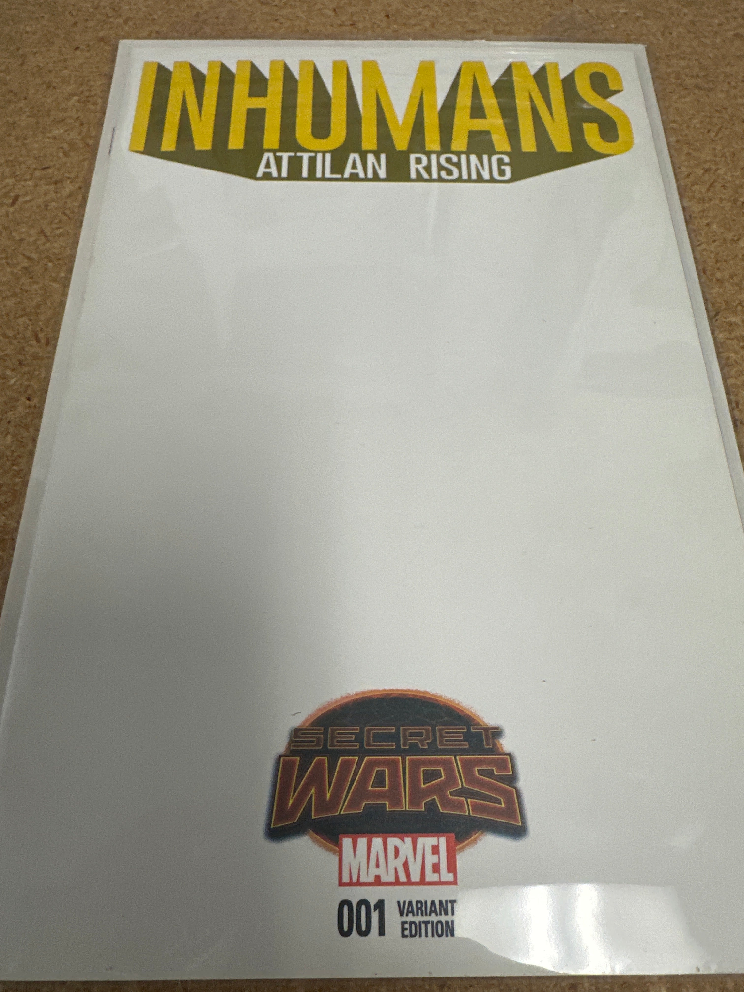 INHUMANS ATTILAN RISING #1BLANK(CB64)