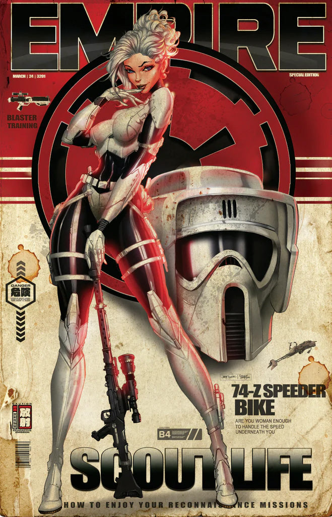 DAUGHTER'S OF EDEN #1 JAMIE TYNDALL SCOUTLIFE RETRO FANEXPO DALLAS SURPRISE DROP