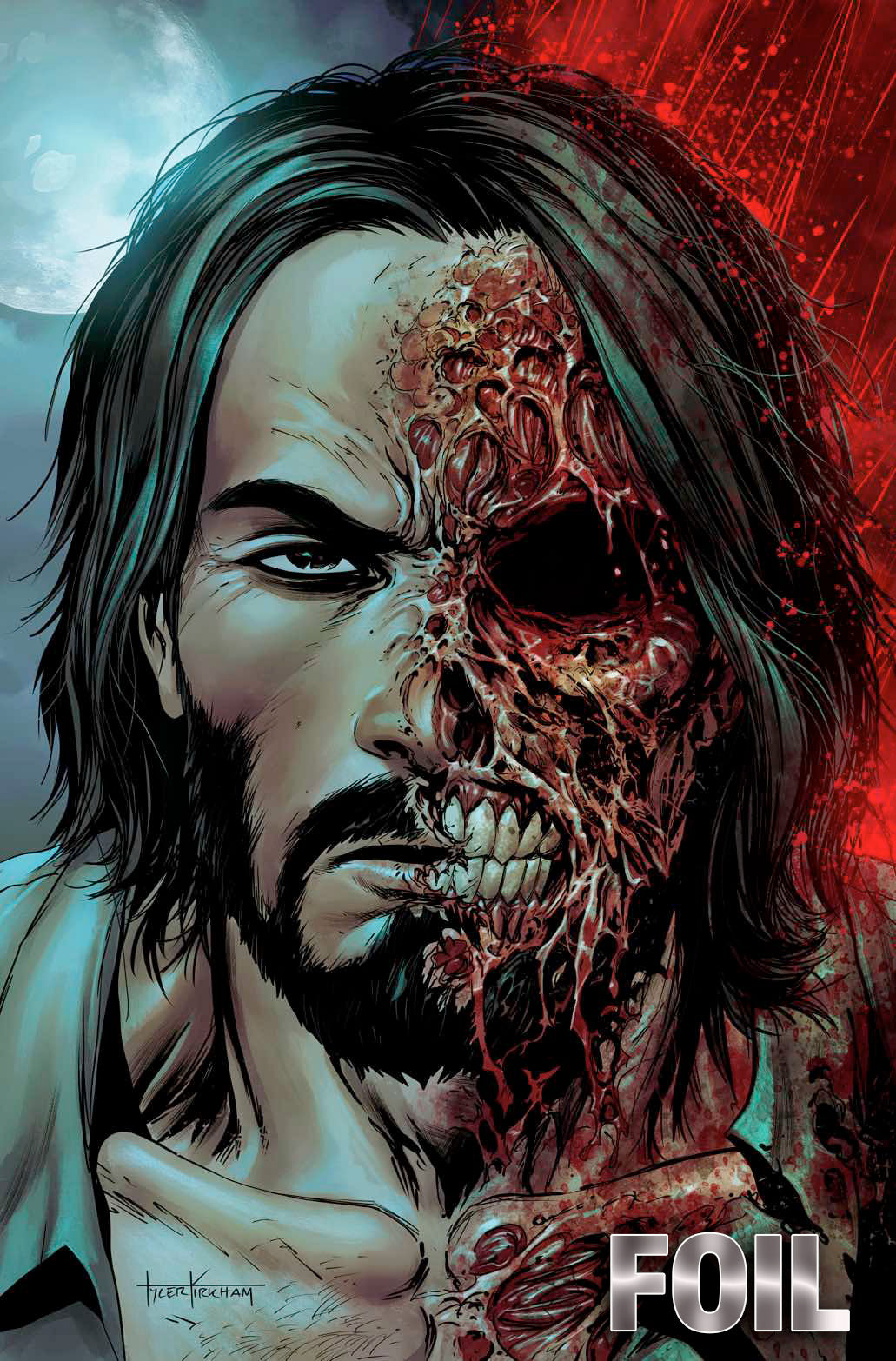 BRZRKR THE BLEEDING TIDE #1 TYLER KIRKHAM EXCLUSIVE VARIANT COVERS