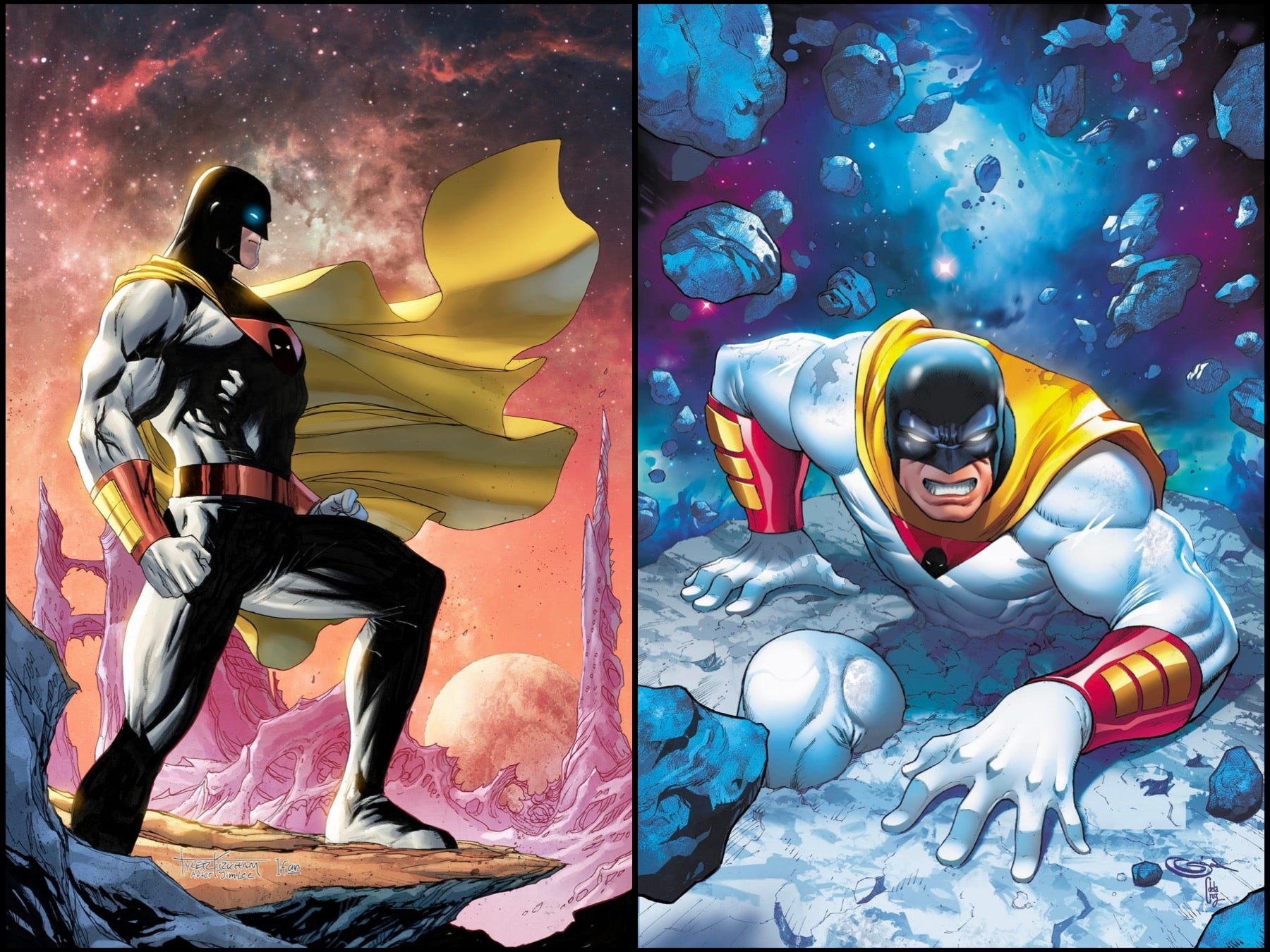 SPACE GHOST #1 TYLER KIRKHAM & SAJAD SHAH EXCLUSIVE VIRGIN VARIANT OPTIONS - 05/01/24