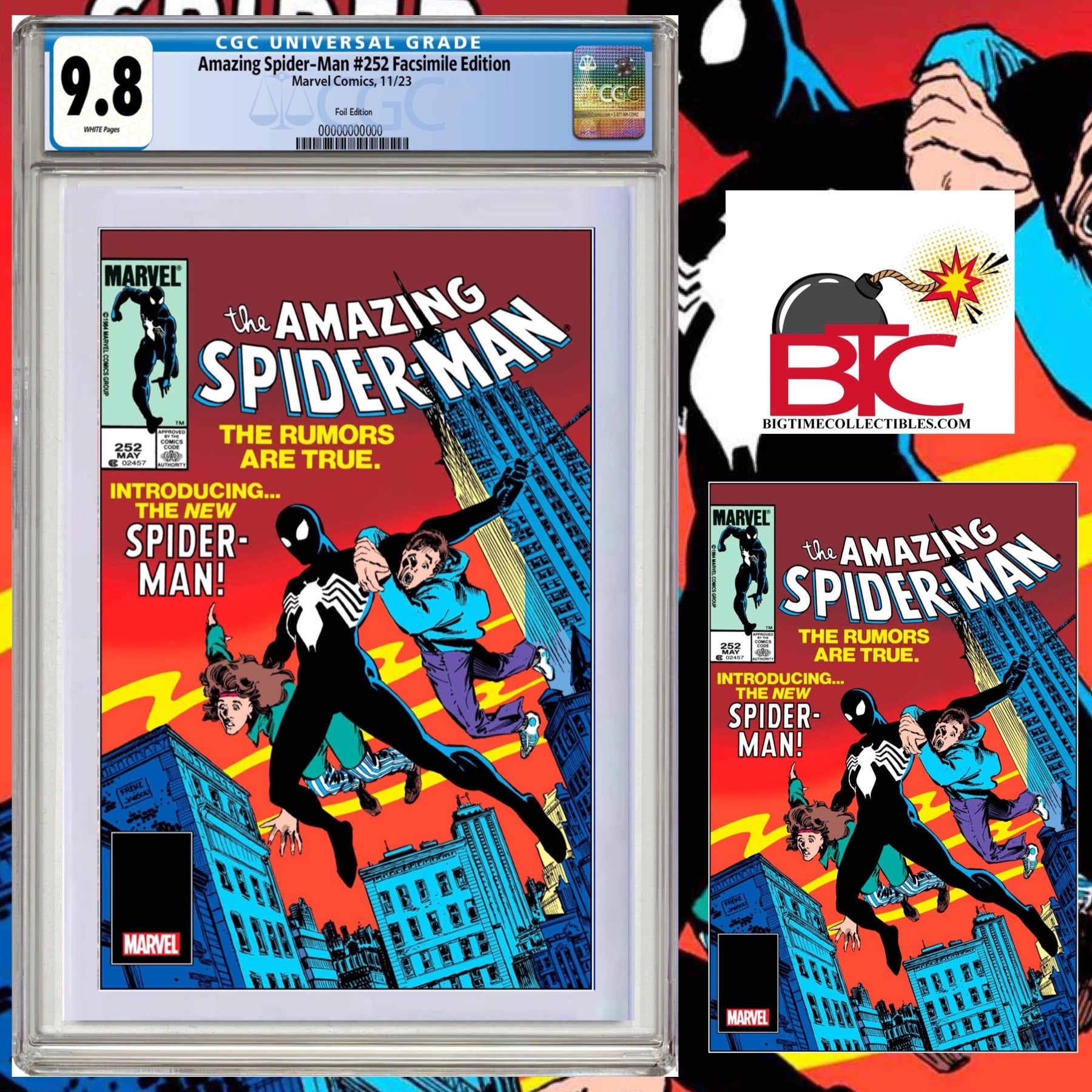 Amazing Spider-Man #252. High grade newest key book!!