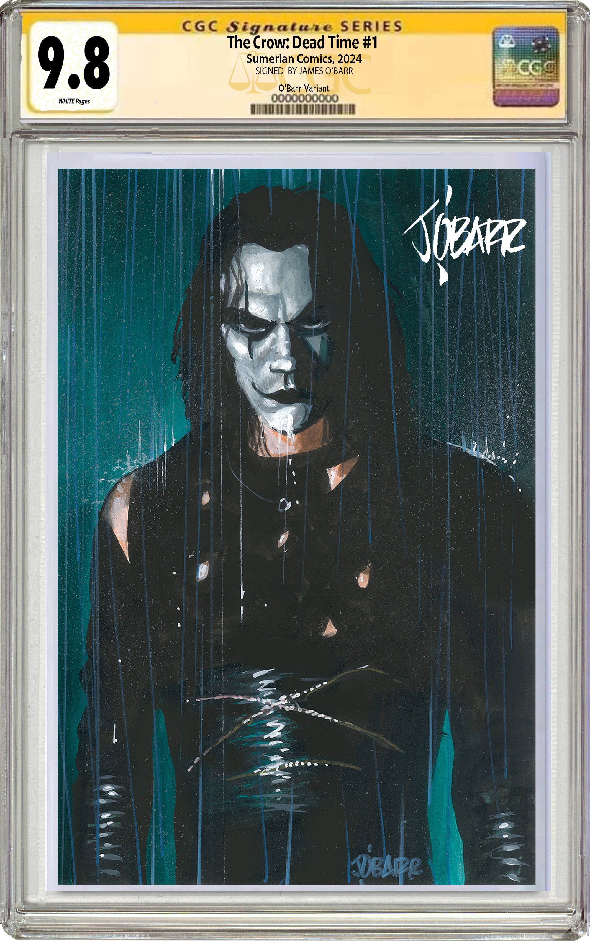 CROW DEAD TIME #1 JAMES O'BARR FANEXPO DALLAS EXCLUSIVE VIRGIN VARIANT OPTIONS