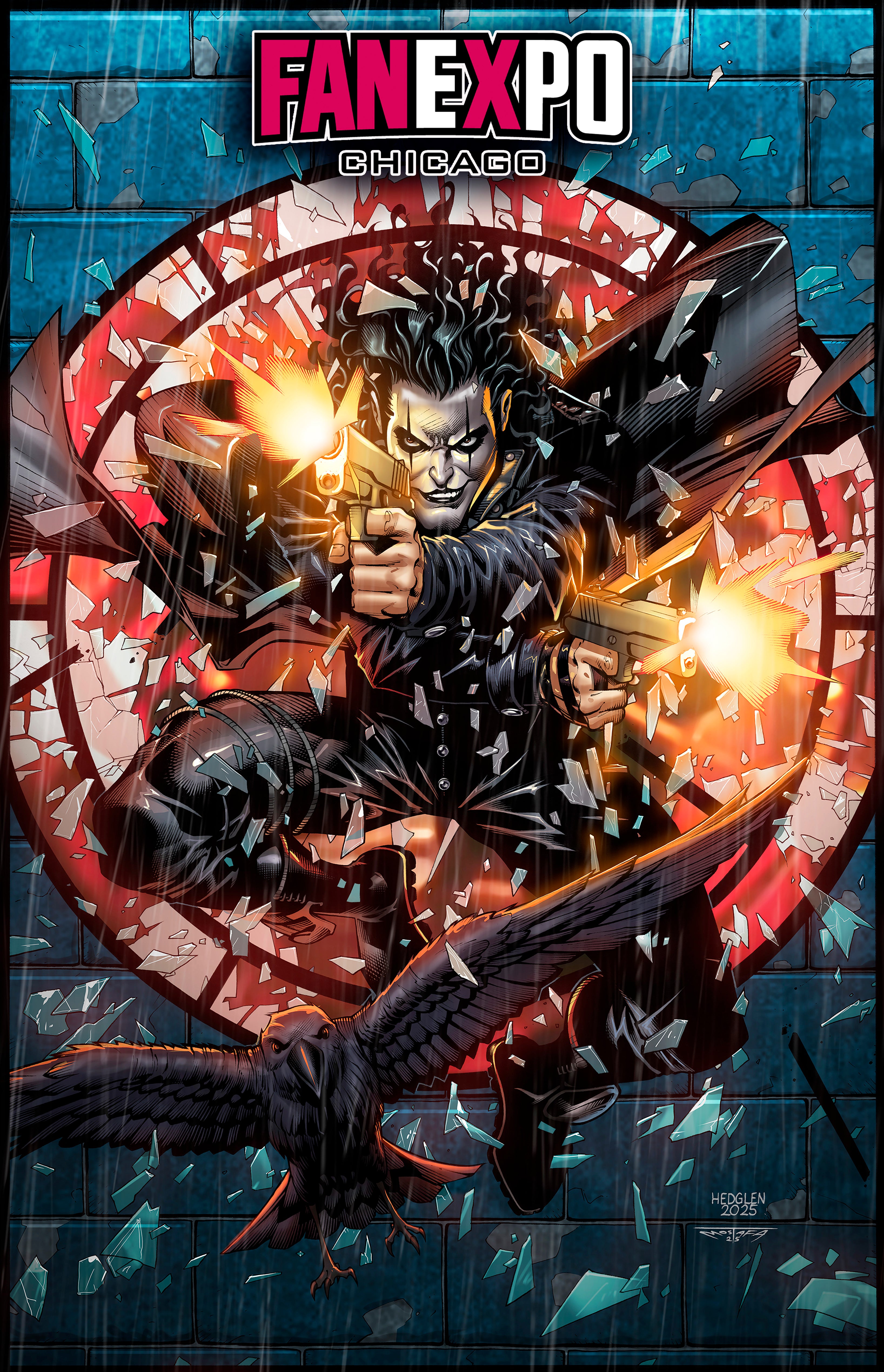 CROW DEAD TIME #1 HEDGLEN & MOUSSA FANEXPO CHICAGO EXCLUSIVE VARIANT OPTIONS