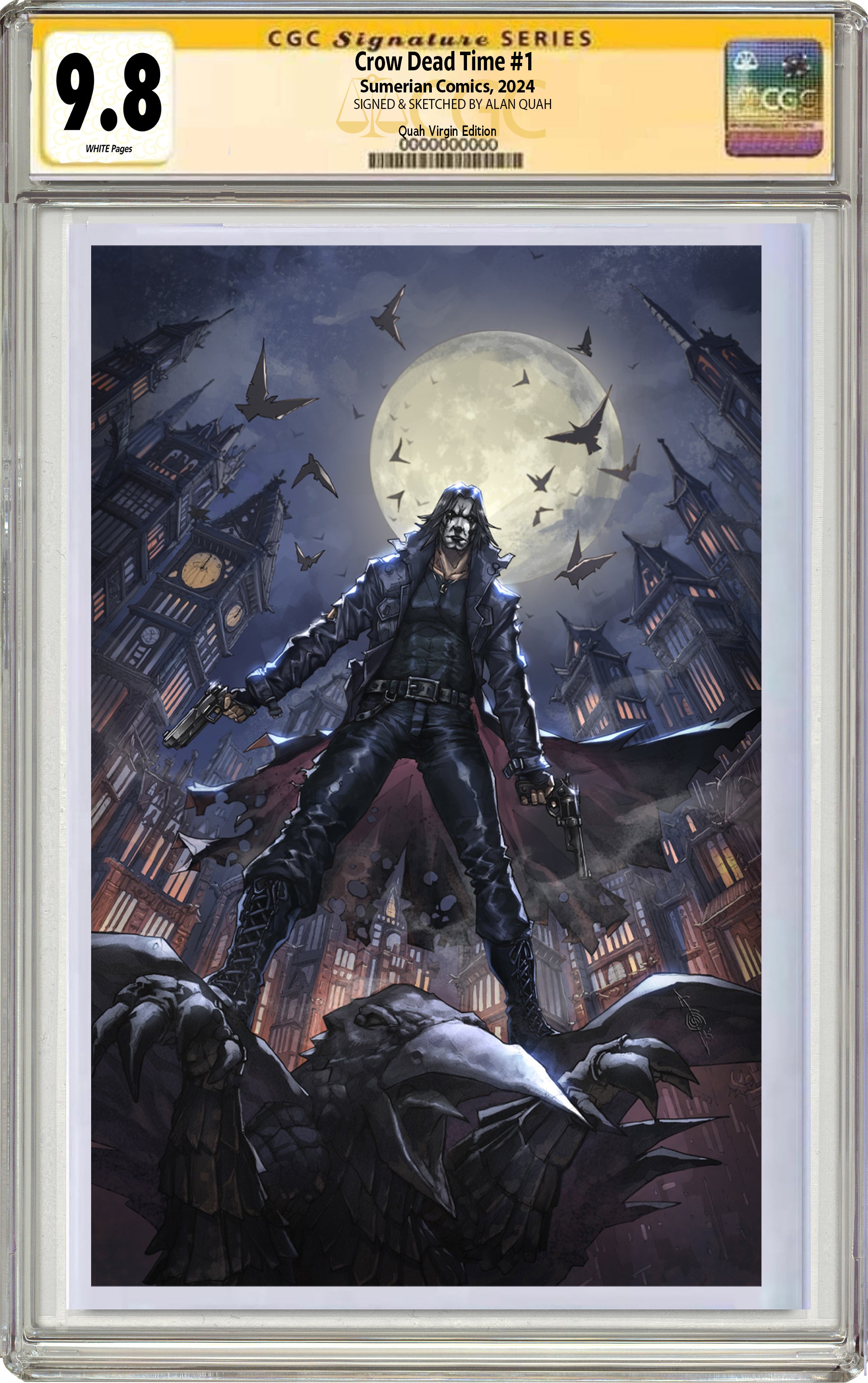CROW DEAD TIME #1 ALAN QUAH FANEXPO CHICAGO EXCLUSIVE VARIANT OPTIONS