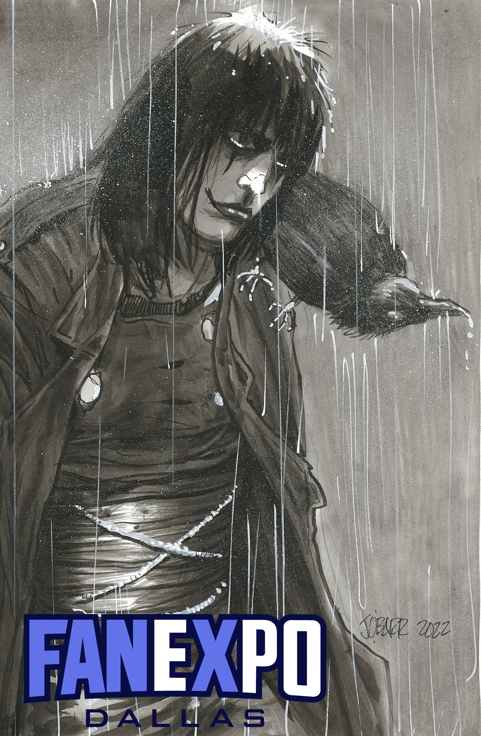 CROW DEAD TIME #2 JAMES O'BARR FANEXPO DALLAS EXCLUSIVE VIRGIN VARIANT OPTIONS