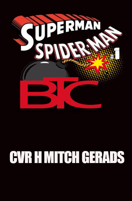 DC MARVEL SUPERMAN SPIDER-MAN #1 (ONE SHOT) CVR H MITCH GERADS CARD STOCK VAR (03-25-26)