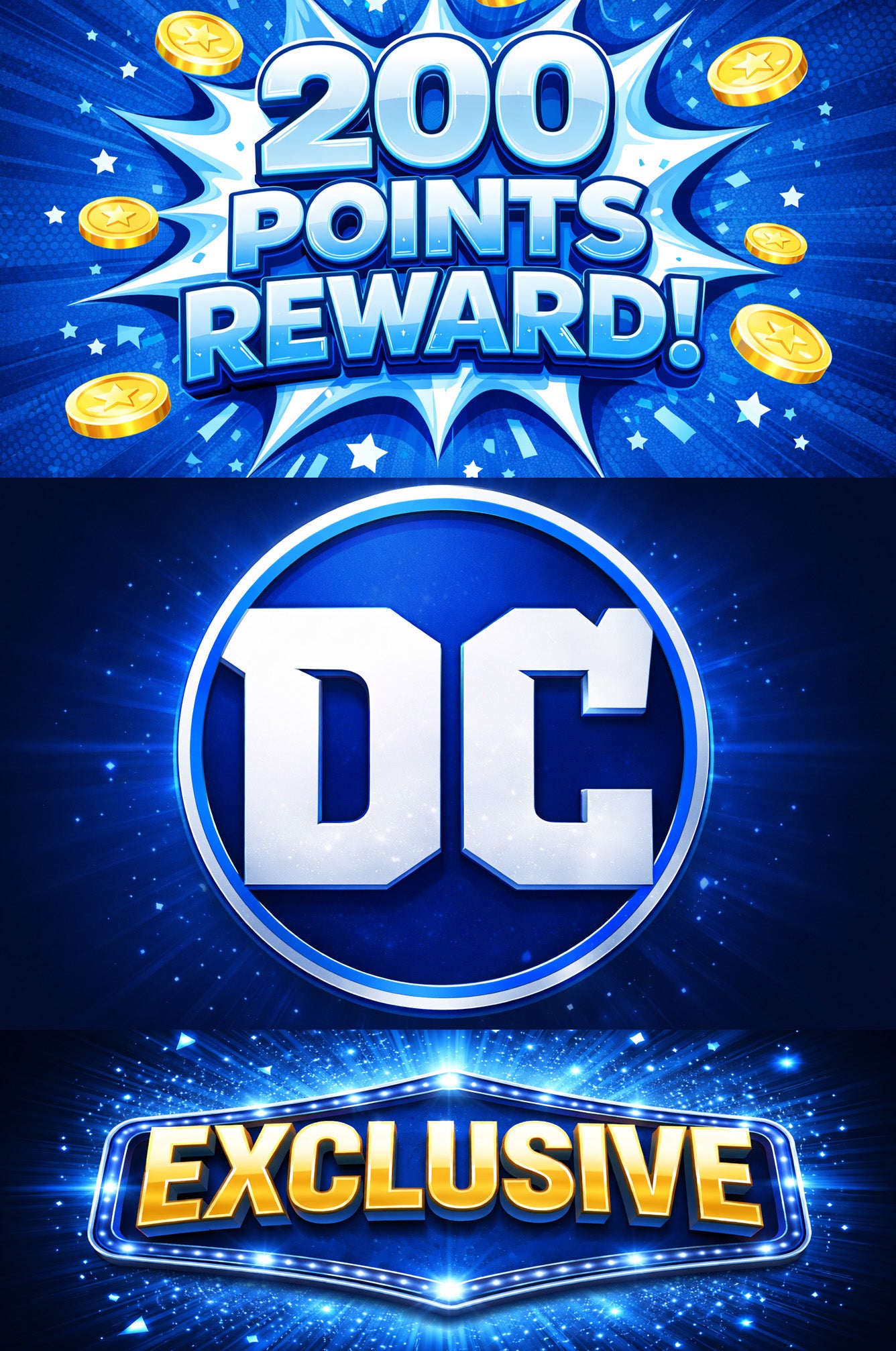 200 Points Reward - Random DC Exclusive Variant