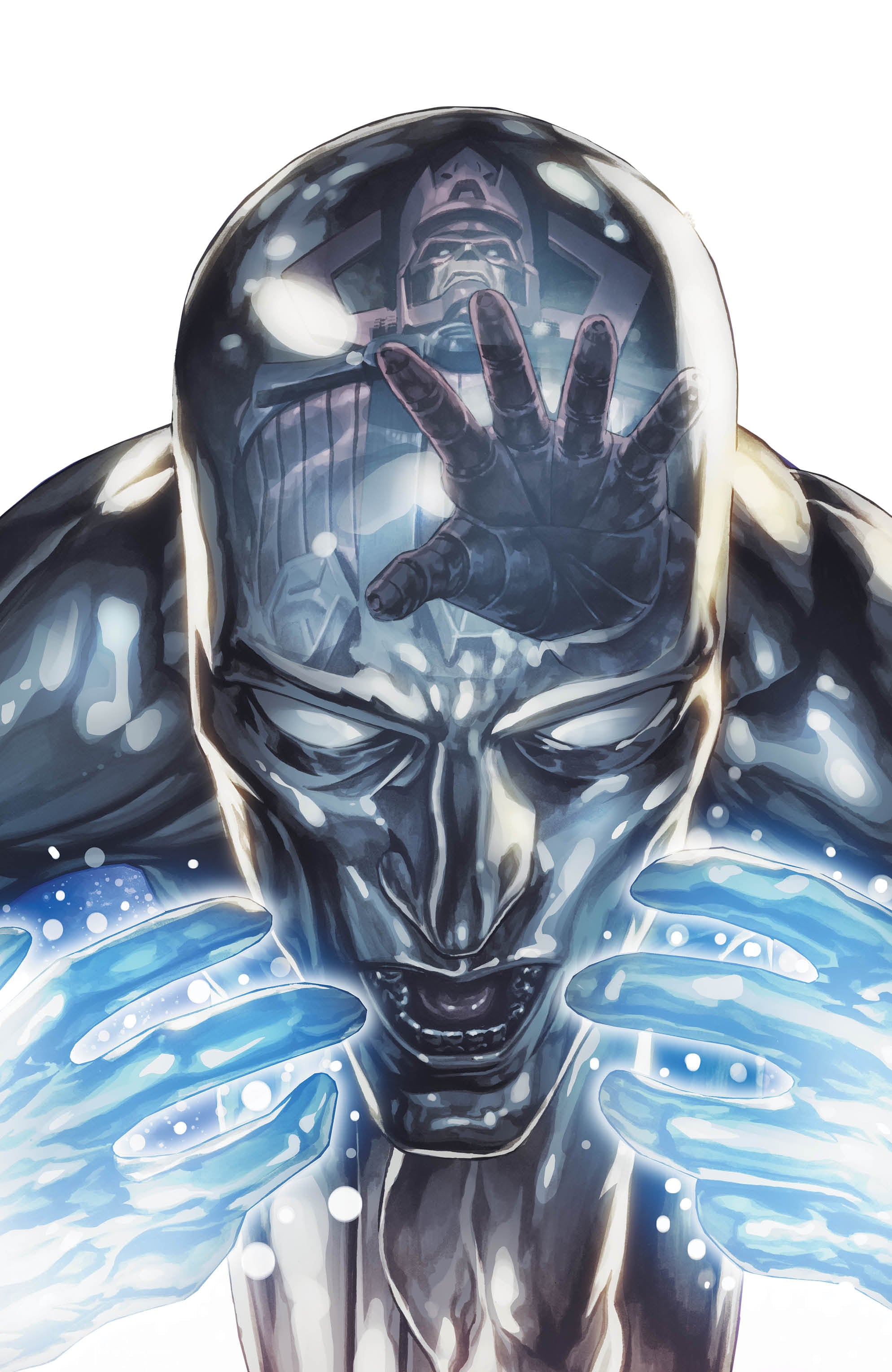 DEATH OF THE SILVER SURFER #1 MICO SUAYAN WHITEOUT HEROES CON SURPRISE DROP LIMITED TO 500 COPIES!!!