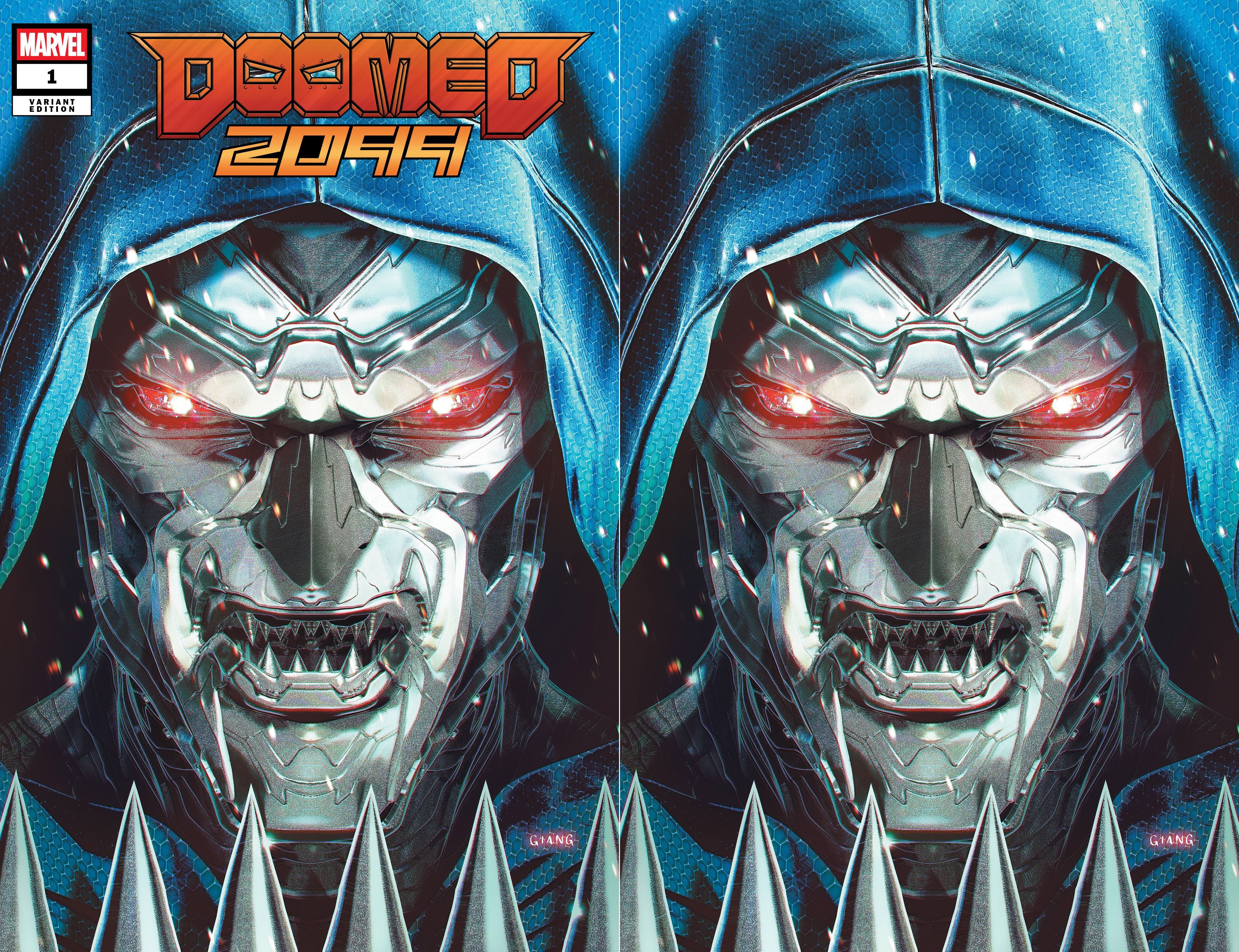 DOOMED 2099 #1 JOHN GIANG NYCC EXCLUSIVE VARIANT EDITIONS. LIMITED TO 1000 PRINT RUN