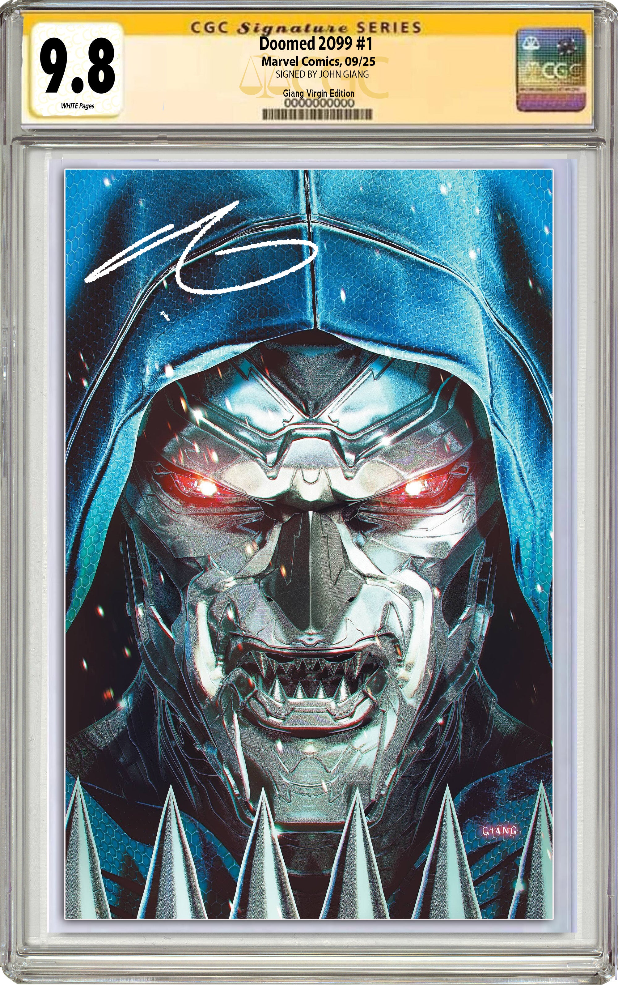 DOOMED 2099 #1 JOHN GIANG NYCC EXCLUSIVE VARIANT EDITIONS. LIMITED TO 1000 PRINT RUN