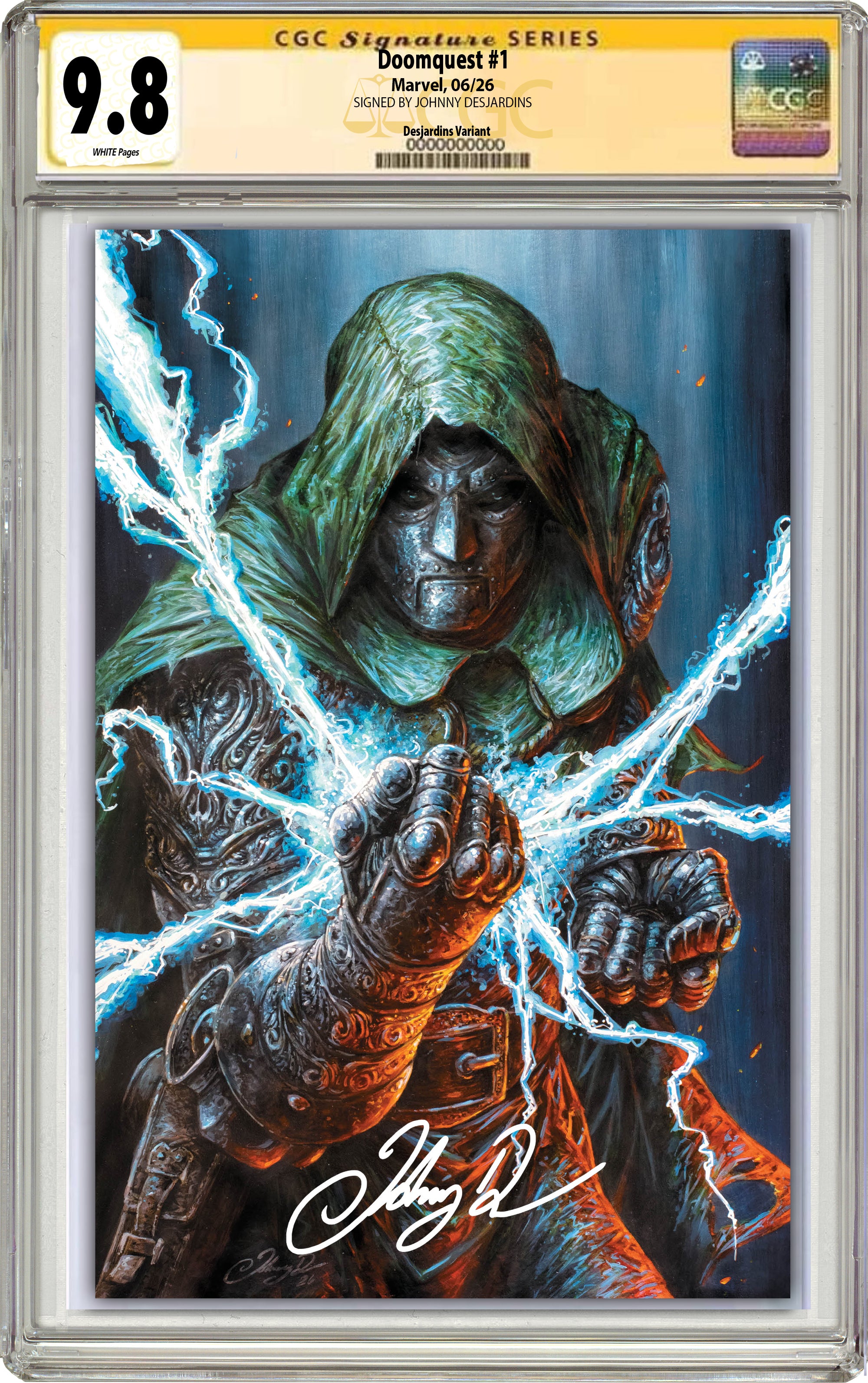 DOOMQUEST #1 JOHNNY DESJARDINS HEROES CON EXCLUSIVE VARIANT COVERS