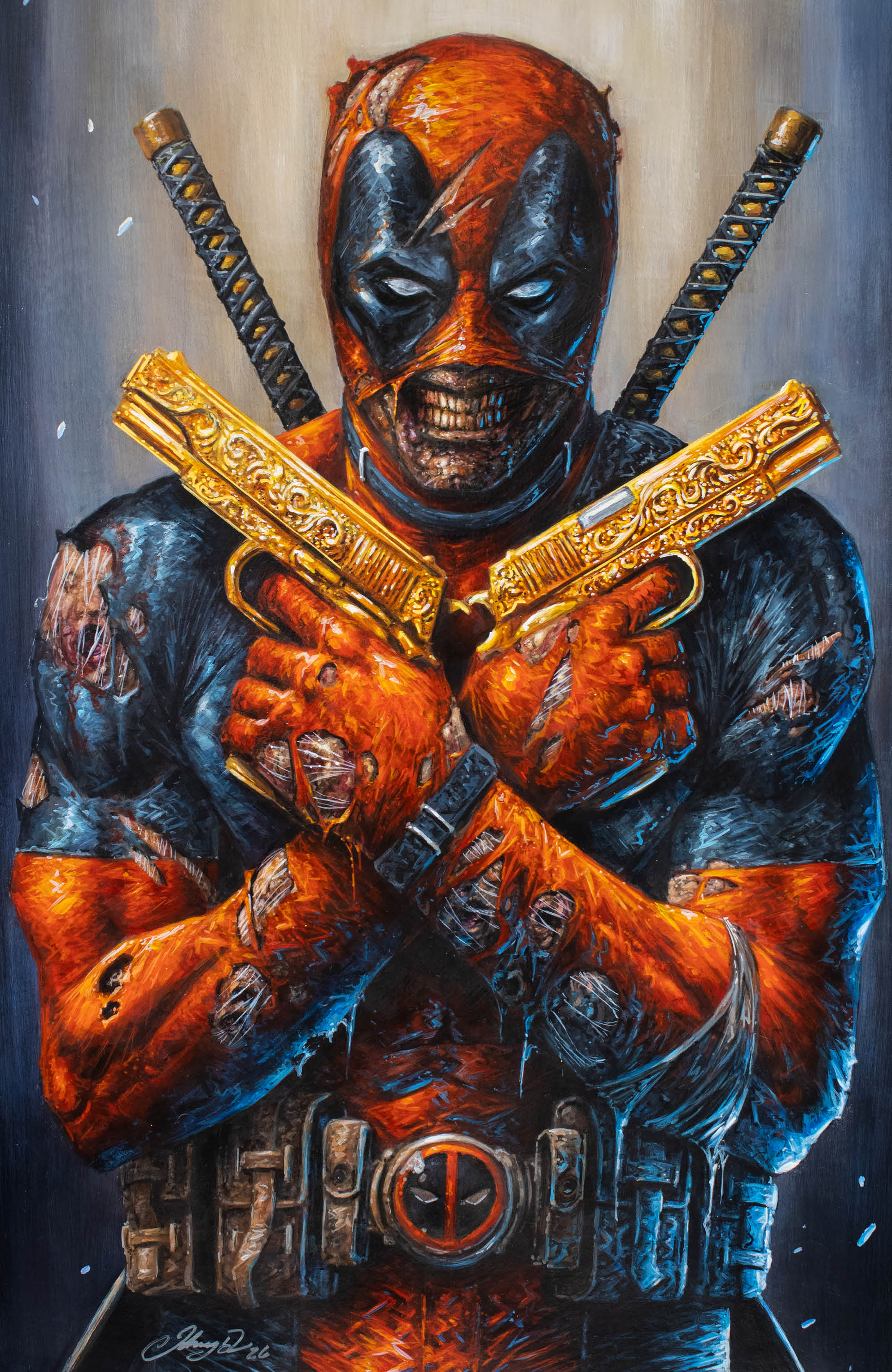 DEADPOOL APRIL POOL'S DAY #1 JOHNNY DESJARDINS EXCLUSIVE VARIANT COVERS