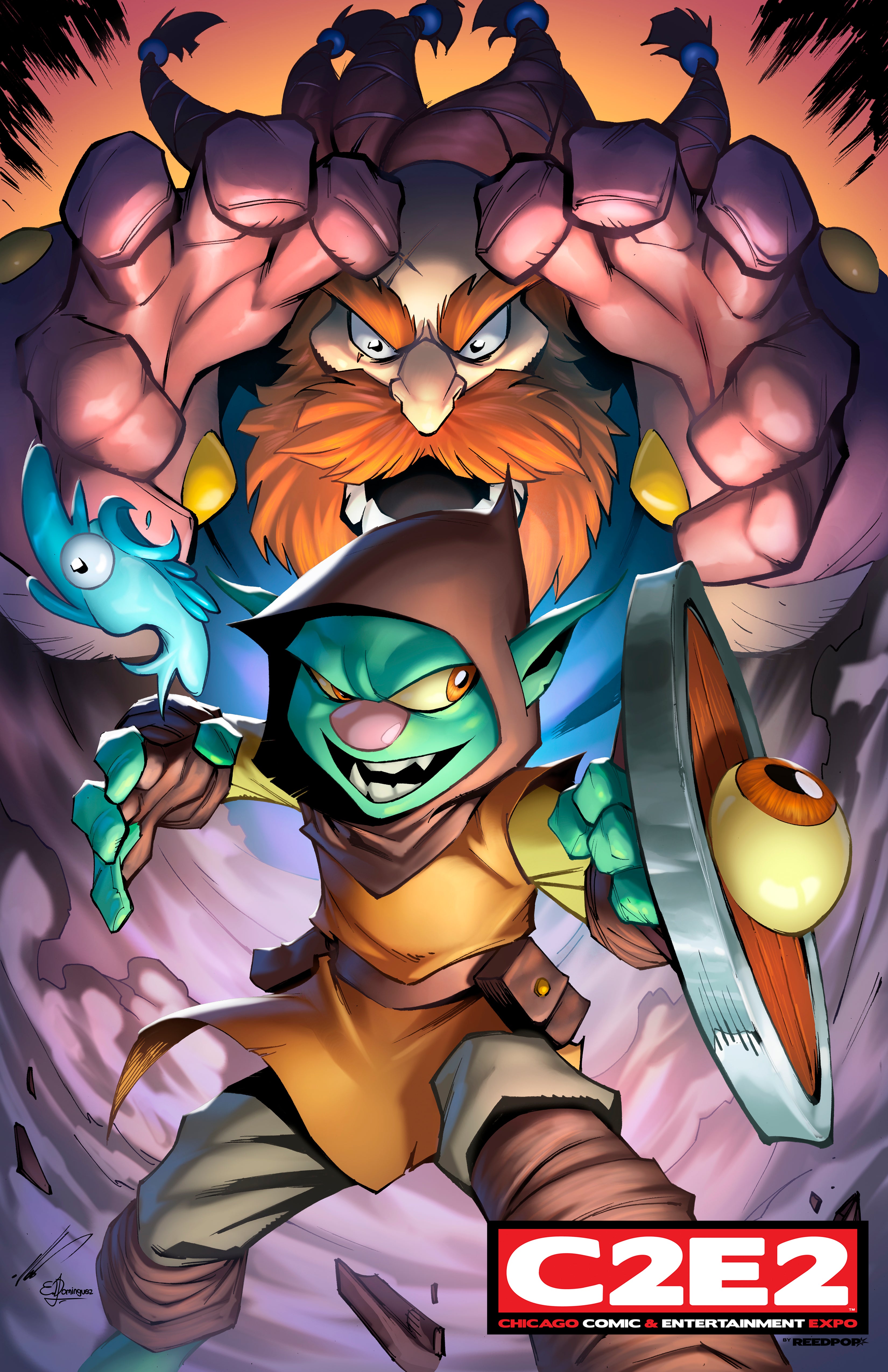 DORC #1 ALE GARZA C2E2 EXCLUSIVE VARIANT COVER (3RD PTG). 03-18-26